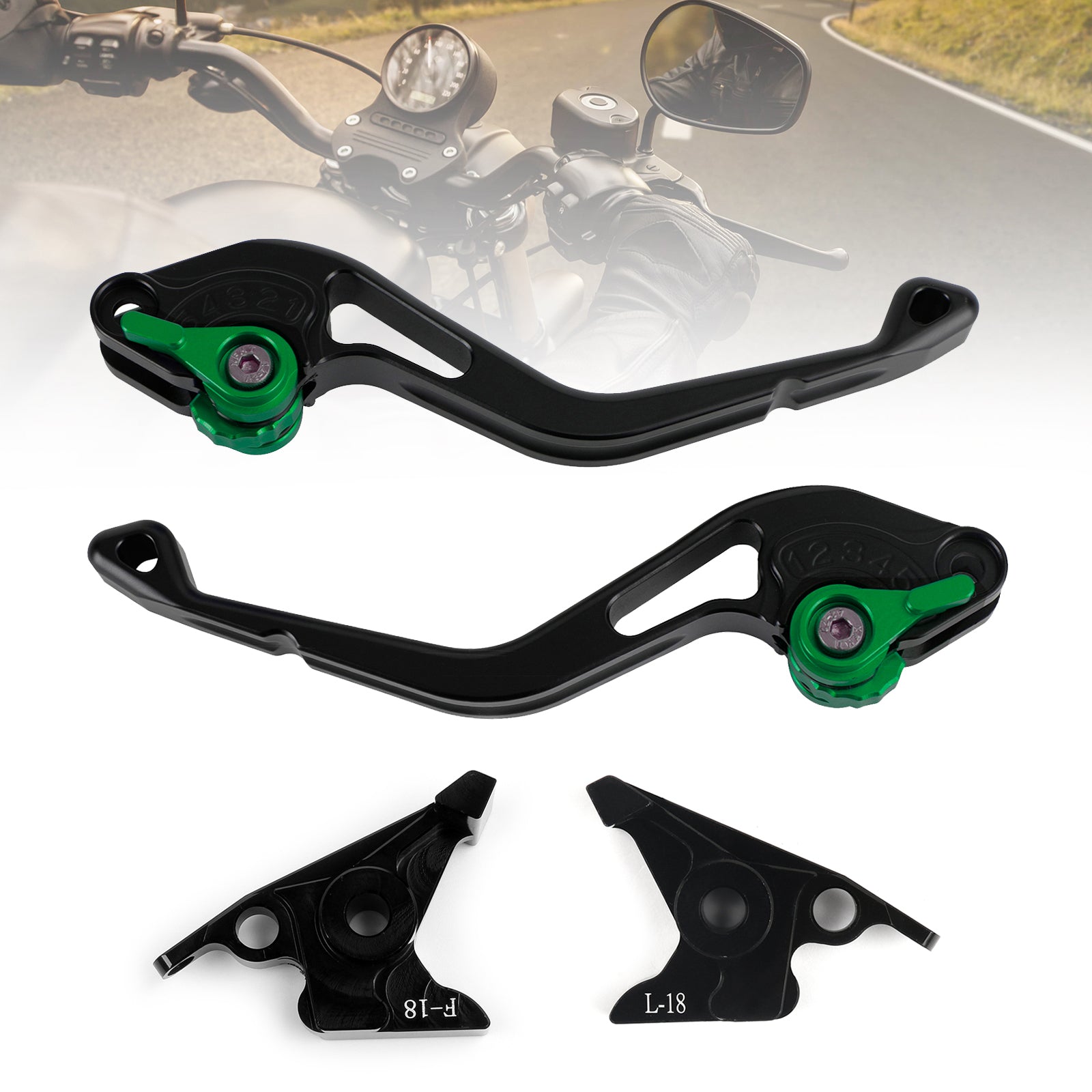 Nueva palanca de freno de embrague corta adecuada para BMW C650GT KYMCO Xciting 250 300 400