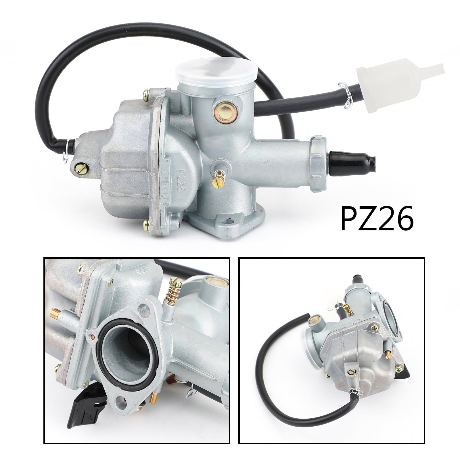 Nouveau Carburateur PZ26 Carb pour 125cc-300cc 150cc ATV Dirt Bike Go Kart 26mm d'admission générique