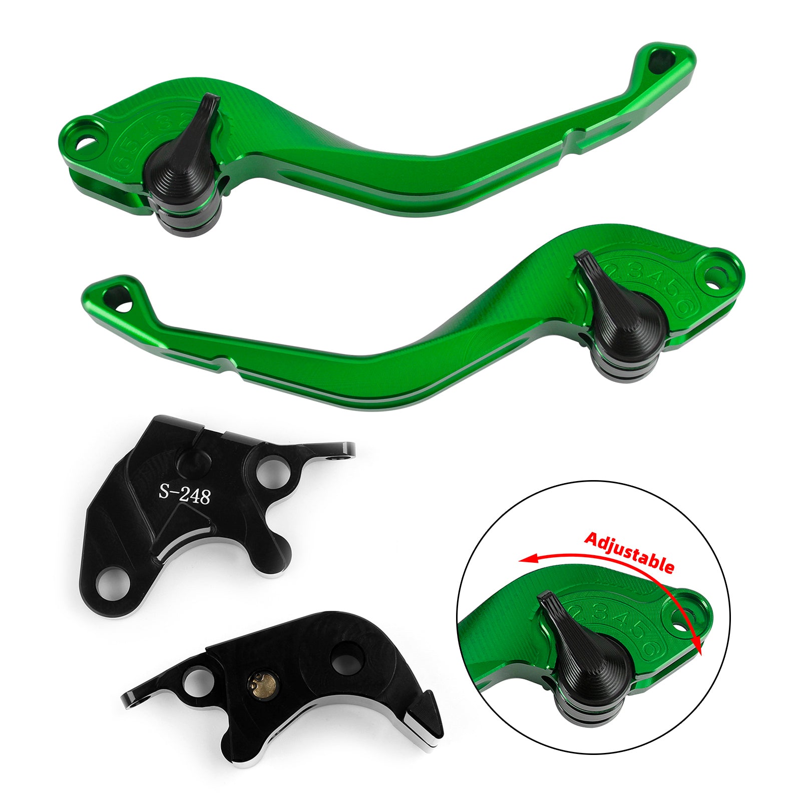 CNC Short Clutch Brake Lever fit for Suzuki GSXR600 GSXR750 2004-2005