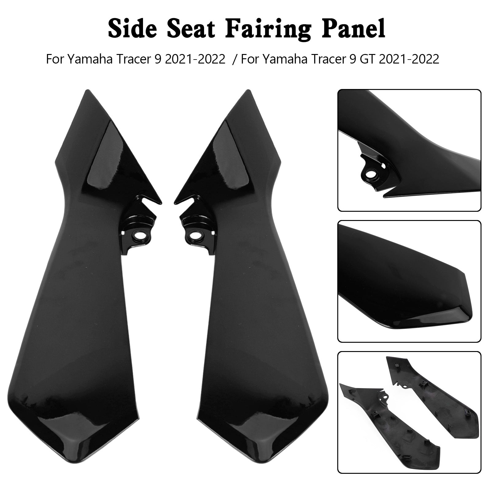 Rear Tail Side Seat Fairing Panel Cowl For Yamaha Tracer 9 GT 2021-2022