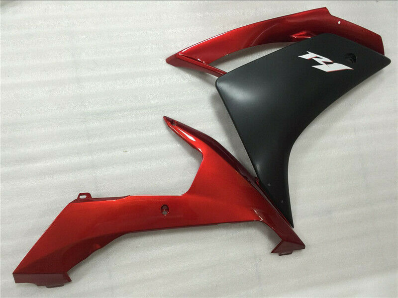 Kit de carénage Amotopart 2007-2008 Yamaha YZF R1 orange