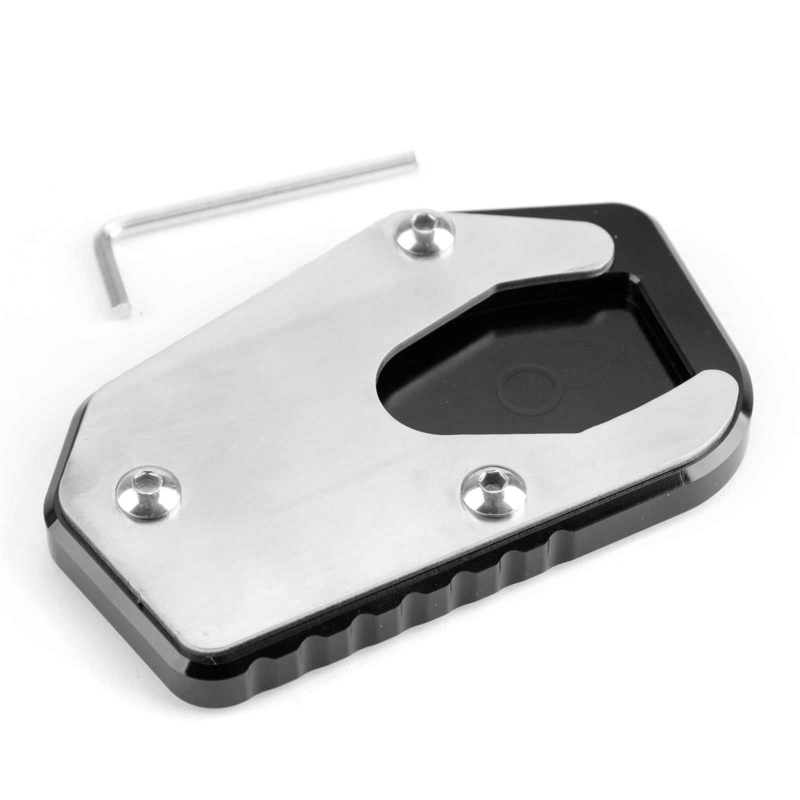 Sidestand Plate Kickstand Extension Pad For SUZUKI V-STROM1000/DL1000 14-17
