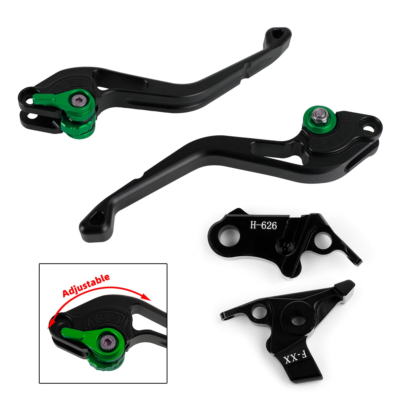 NUOVA leva freno frizione corta adatta per Honda X-11 1999-2002