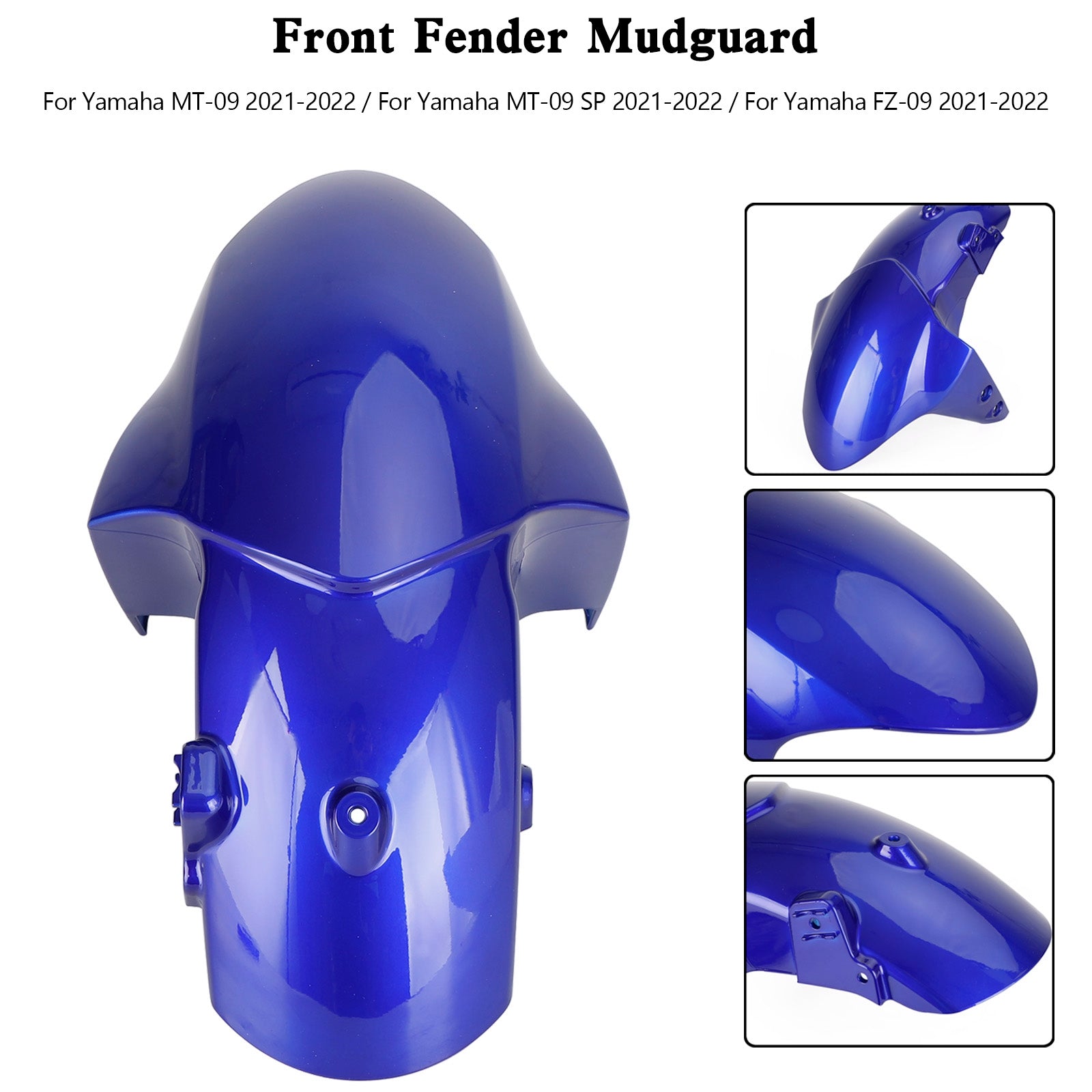フロントフェンダーマッドガードフェアリングヤマハ MT-09 FZ-09 MT09 SP 2021-2022