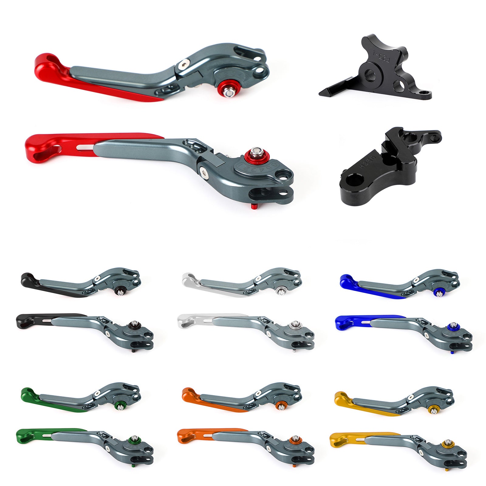 Adjustable Extendable Brake & Clutch Lever for Honda CBR500R CB500F/X 19-21 Generic