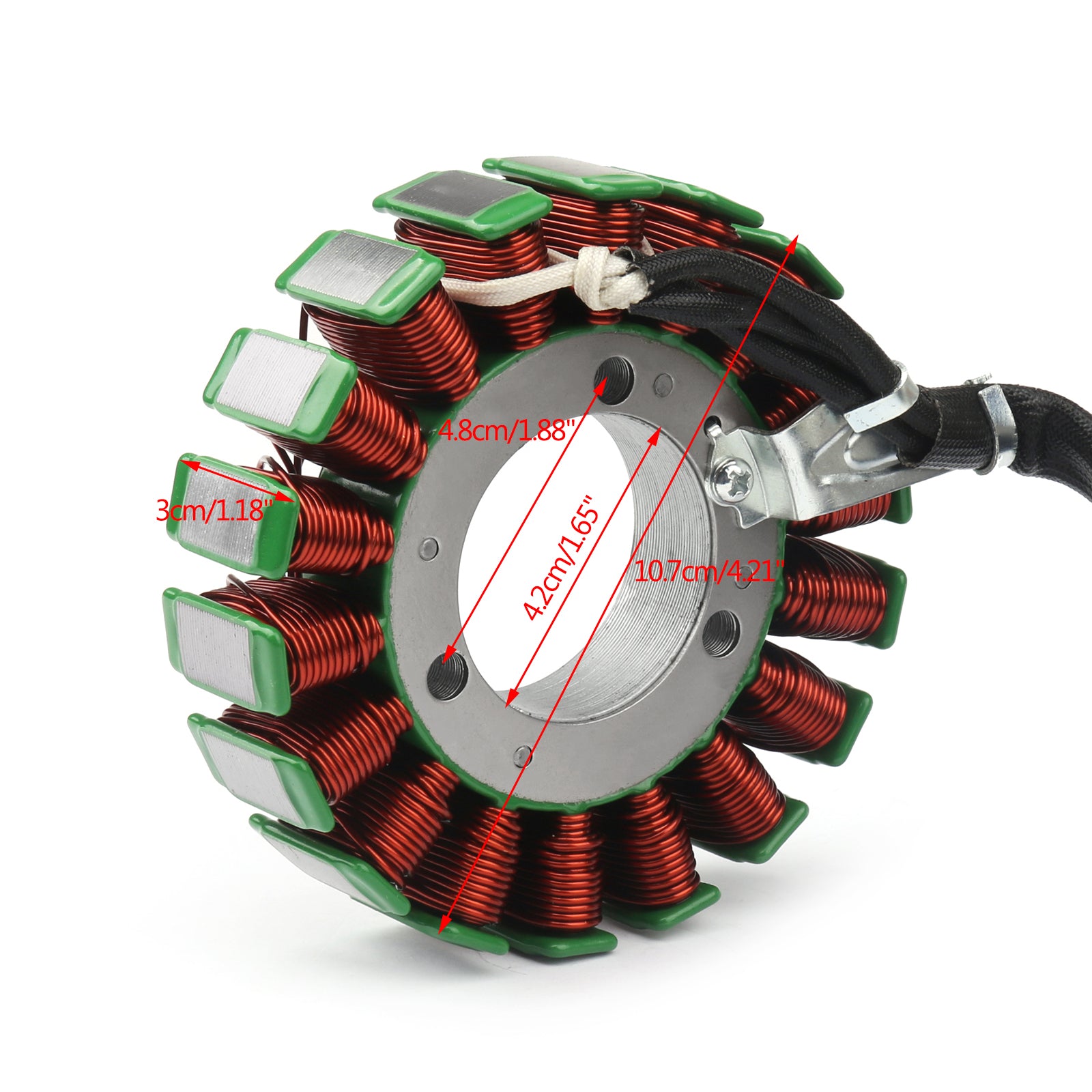 Bobine de stator de moteur de générateur de magnéto 32101-40H00 pour Suzuki GW250 Inazuma 14-17 via Fedex