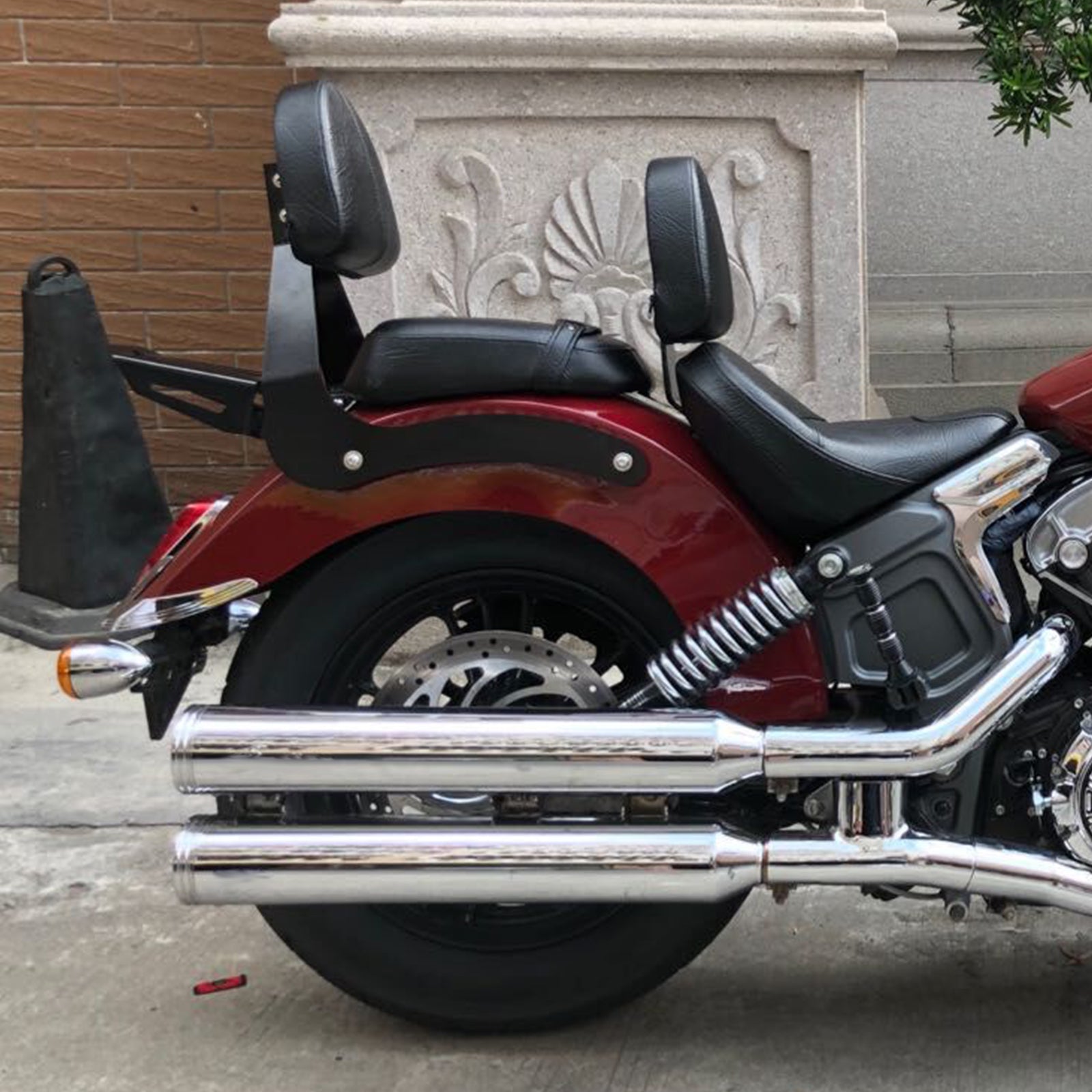 Indian scout sissy bar orders luggage rack