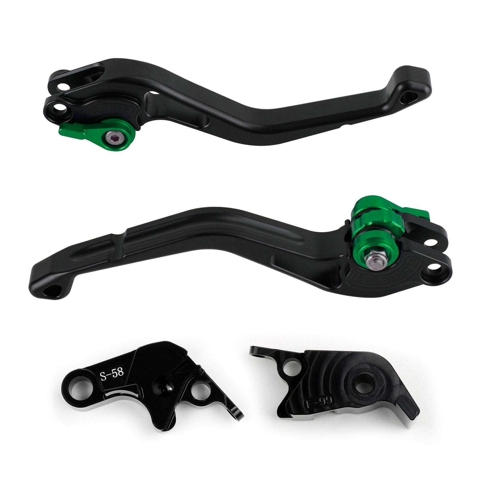 Nouveau levier de frein d'embrayage court adapté pour Aprilia RSV4 FACTORY/RSV4-R/RR 09-17