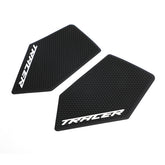 Side Grip Tank Pads Black For Yamaha Tracer 9 / GT RN70 2021 - 2022 2-Piece Kit Generic