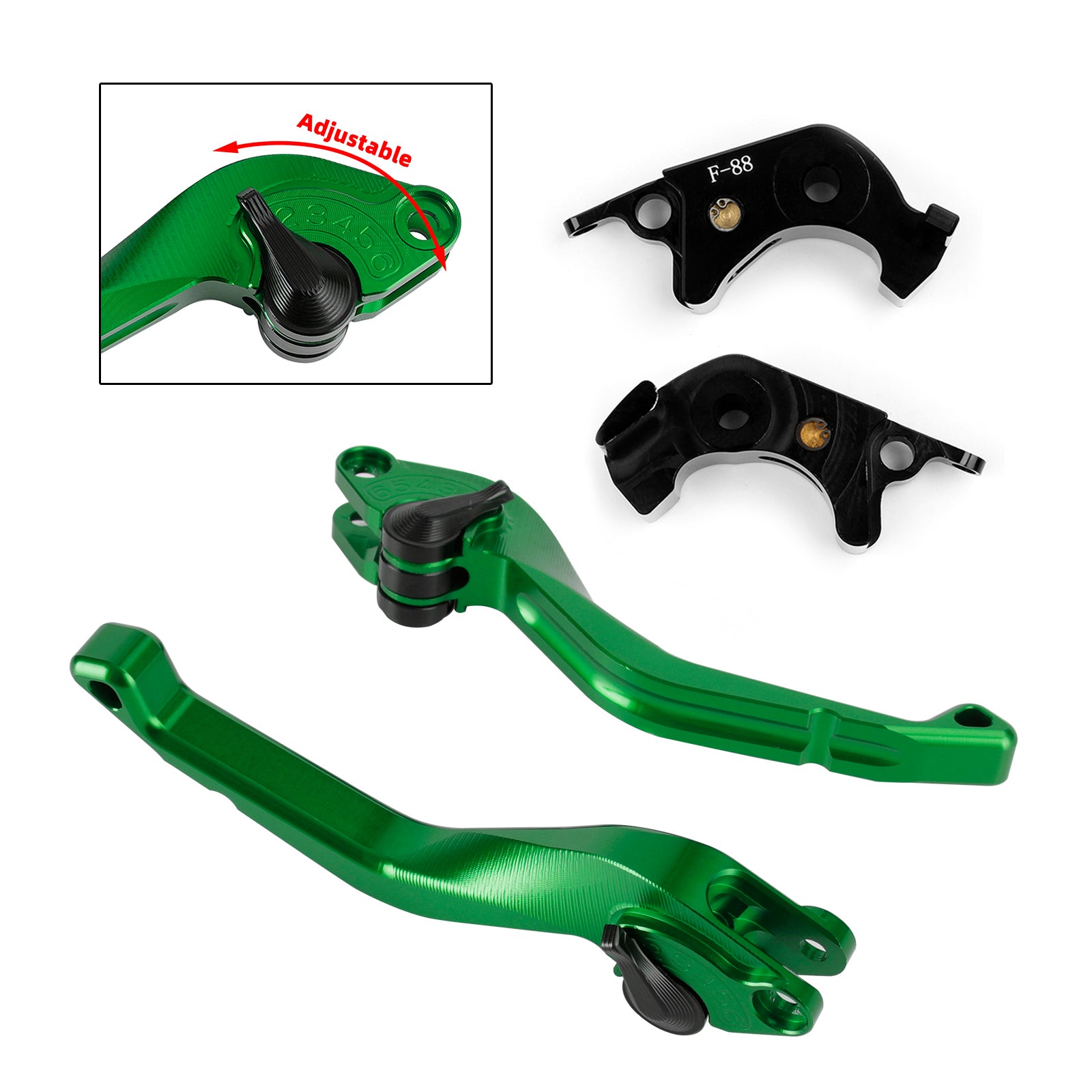 CNC Short Clutch Brake Lever fit for Kawasaki ZX1400 ZX14R ZZR1400 GTR1400