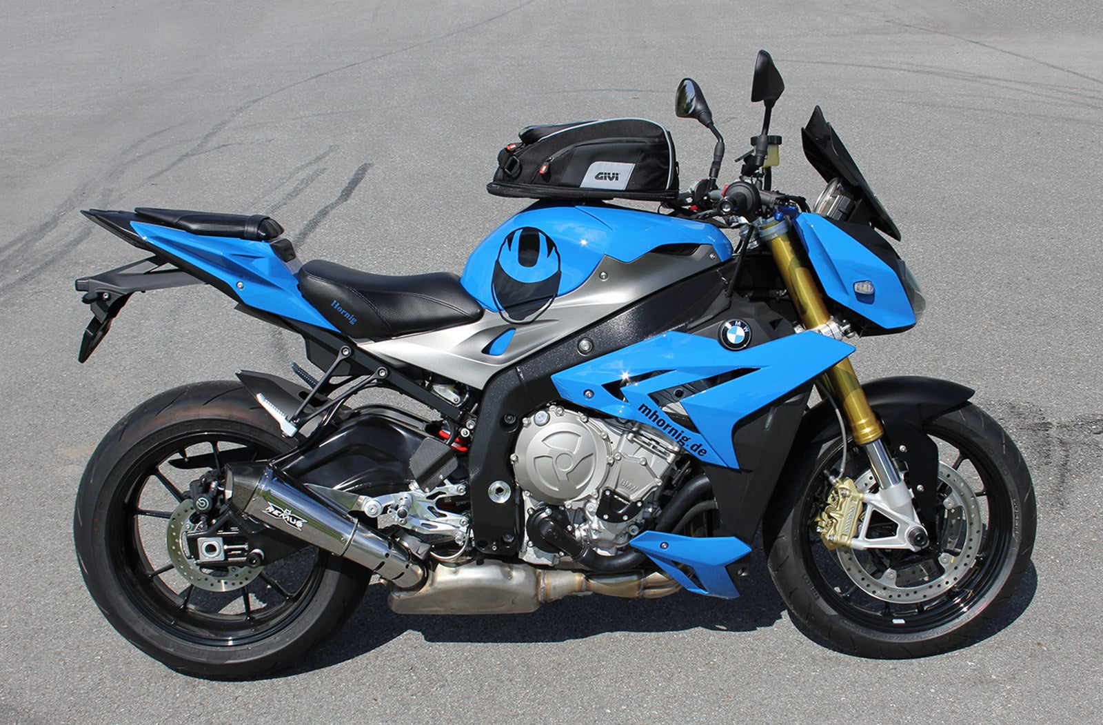 Kit de carénage bleu Amotopart BMW 2014-2017 S1000R