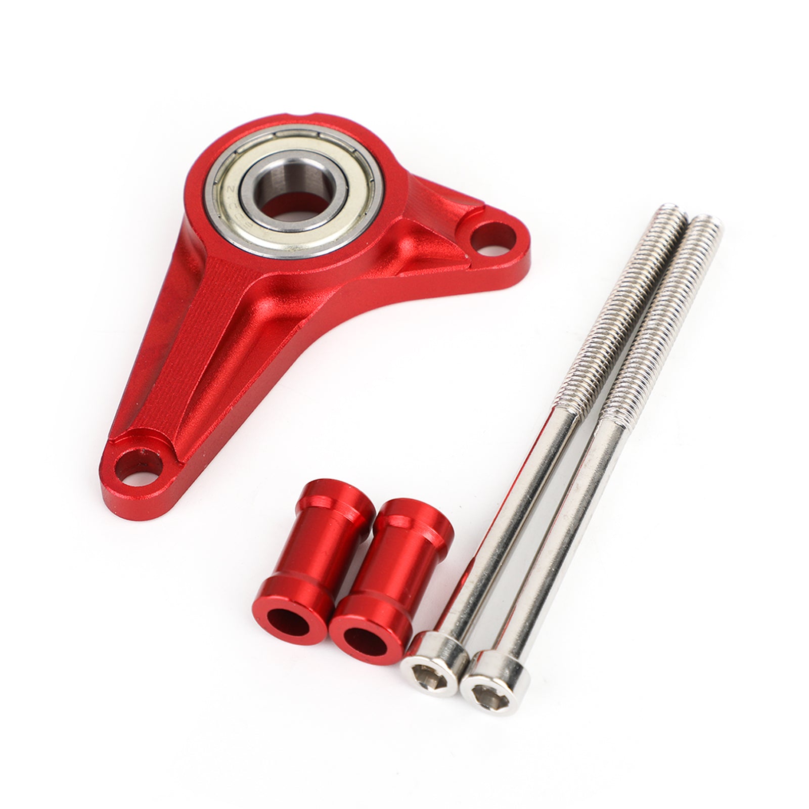 Honda MSX125 Grom 125 13-15 MSX125SF Grom 125 16-19 Shifting Gear Stabilizer w/ Mounting Bolts Red