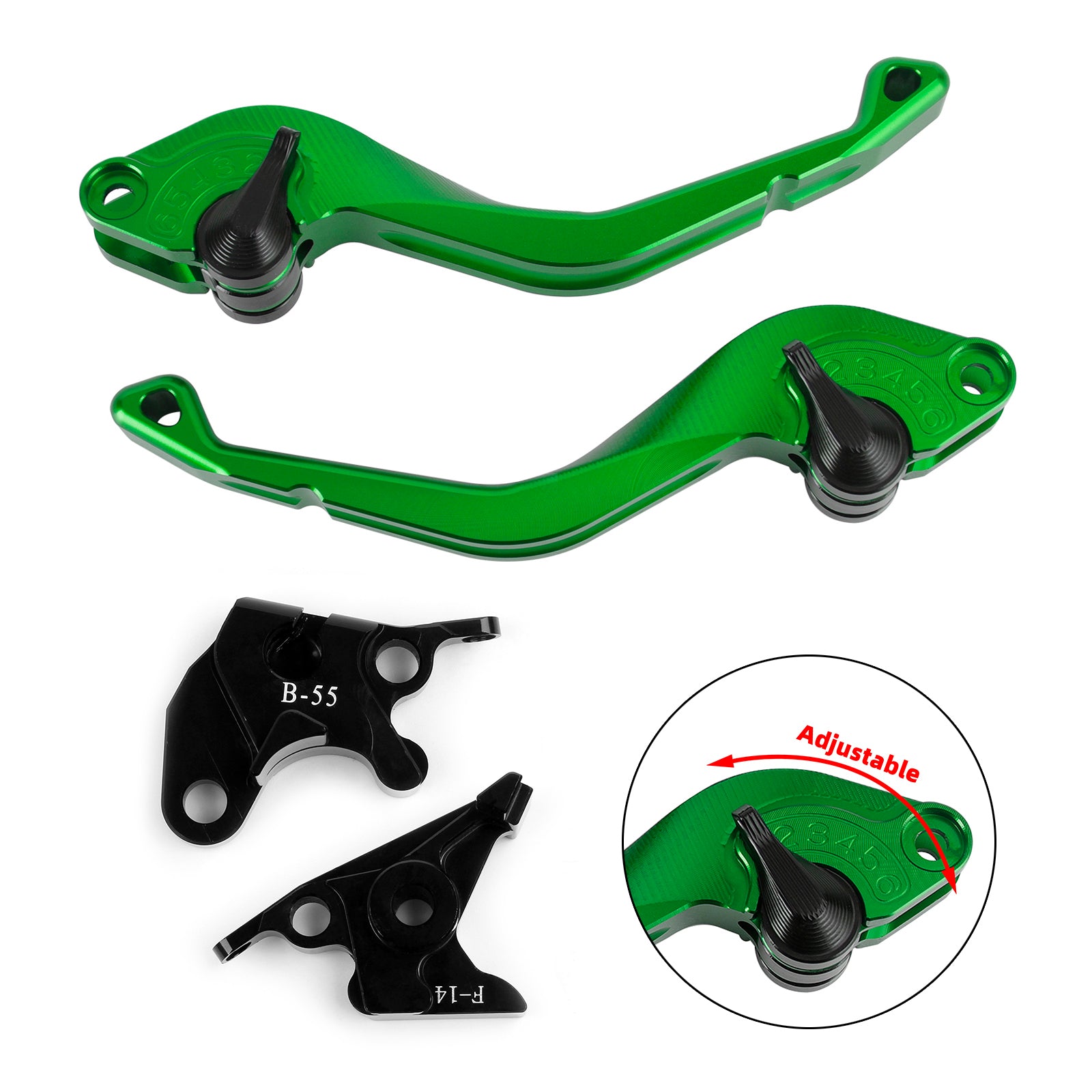 Leva freno frizione corta CNC adatta per Buell XB12R XB12Ss XB12Scg M2 Cyclone