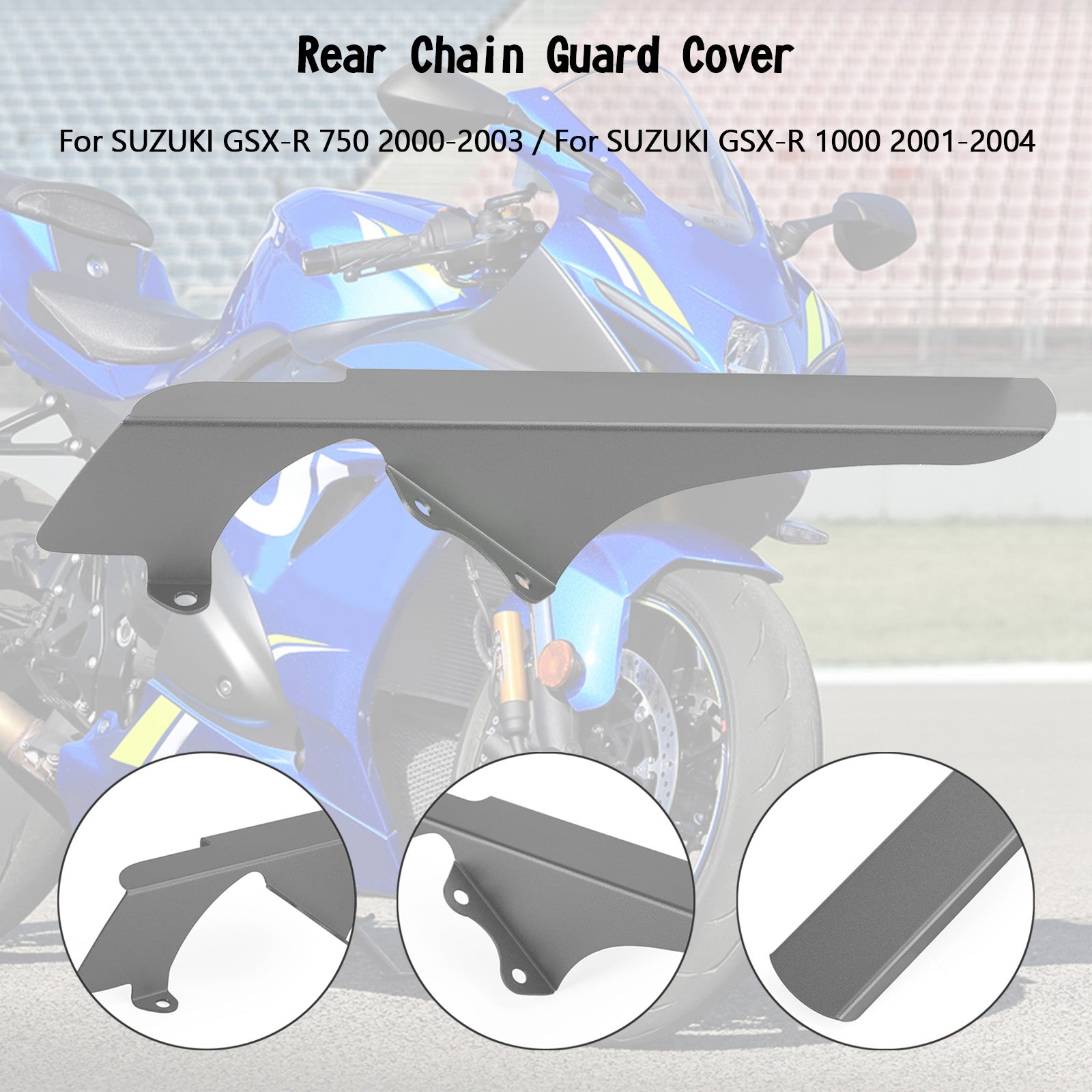 Suzuki 00-03 GSXR 750 & 01-04 GSXR 1000 Sprocket Chain Guard Cover