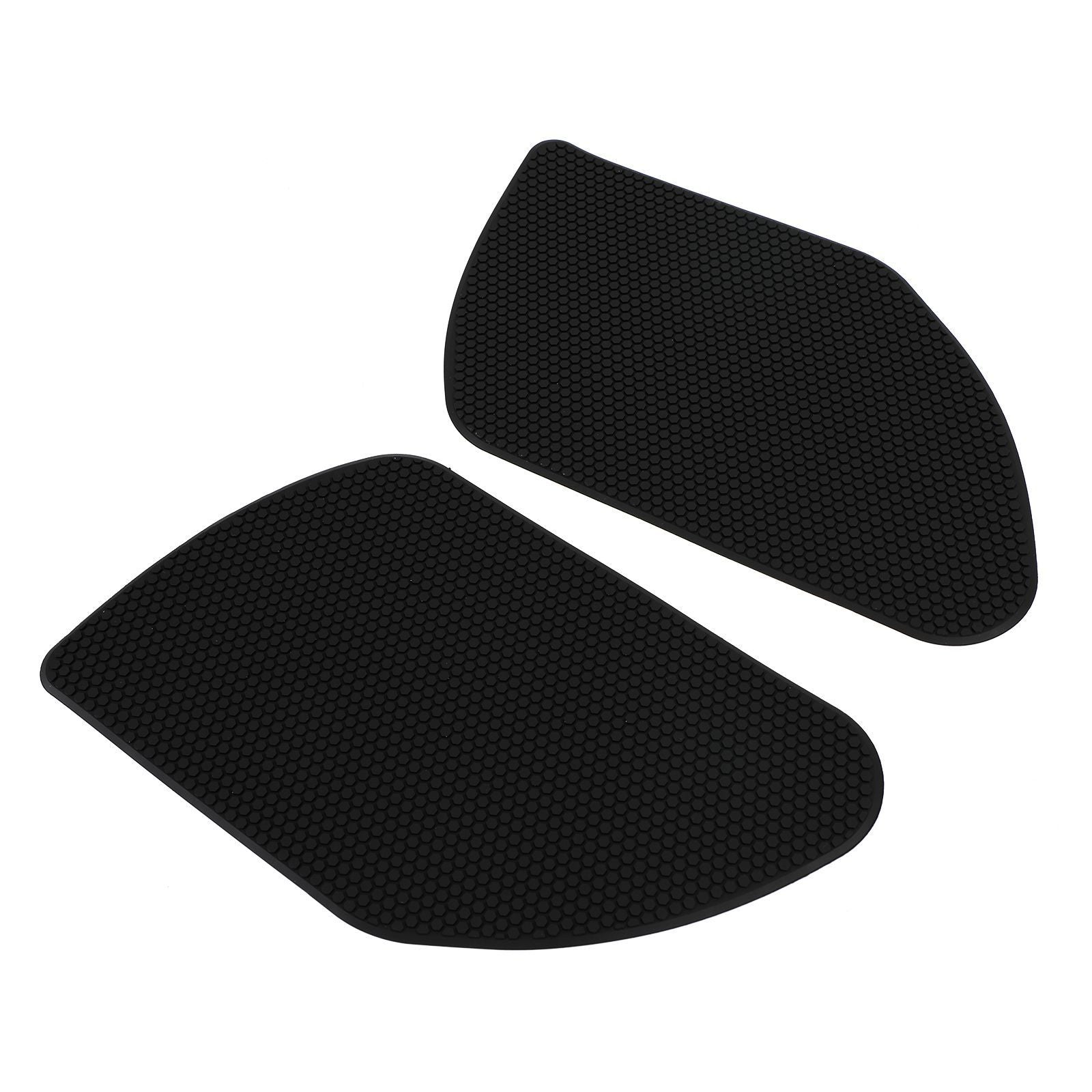 Schwarz Suzuki Aufkleber Tank Traction Pad Side Gas Kniegriffschutz Passend für Suzuki DL1000 V-Strom 1000 XT 17-19 V-Strom 1000 ABS 14-17 Schwarz