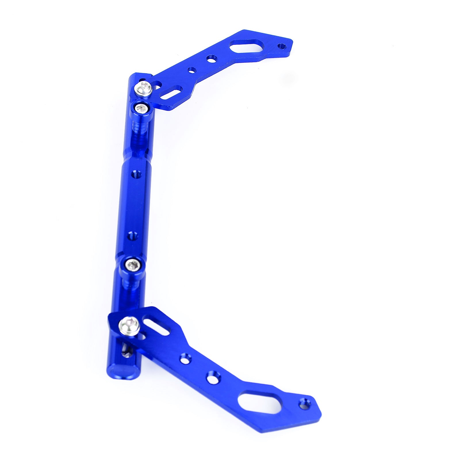 Cnc Adjustable Balance Cross Handle Bar Aluminum Lever Blue Fits For Motor Generic