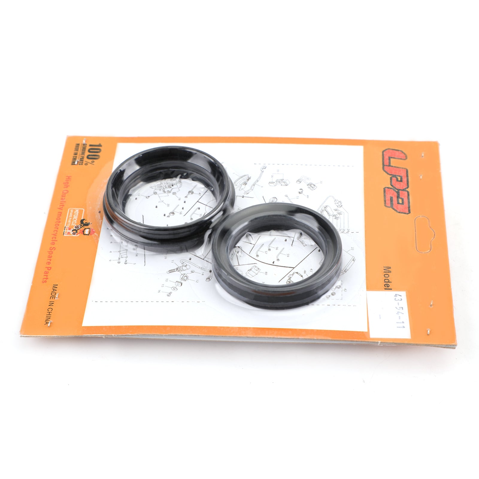 Front Fork Oil Seal Dust Seal Kit for Yamaha XV XVZ 4NK-23145-00 4NK-23144-00