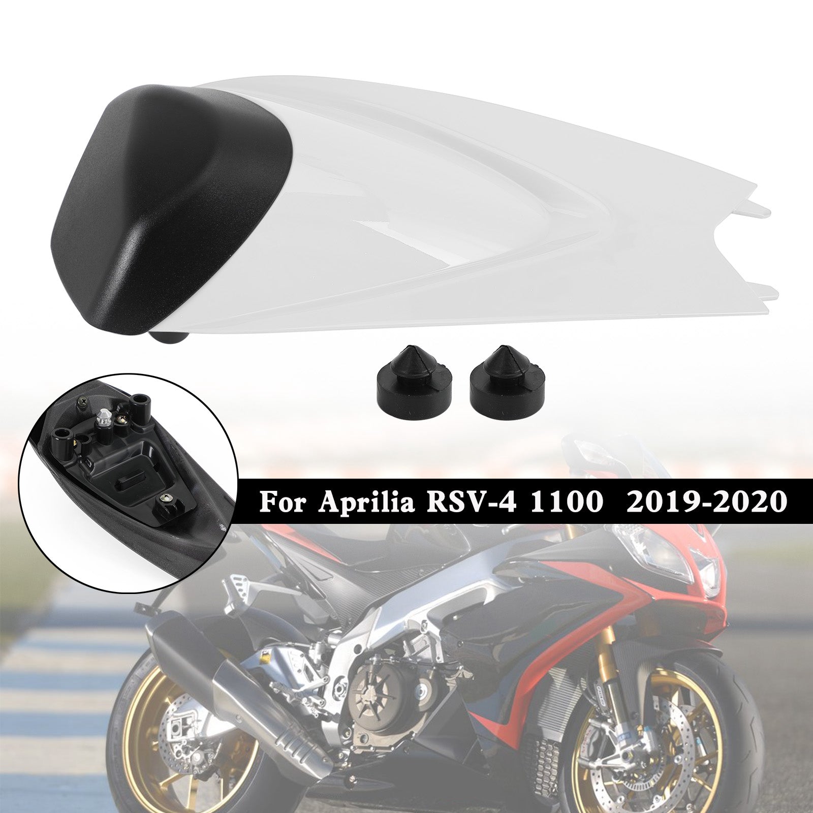 Rücksitzbezug-Verkleidungsverkleidung für Aprilia RS125 RS4 RSV4 1000 2009-2022