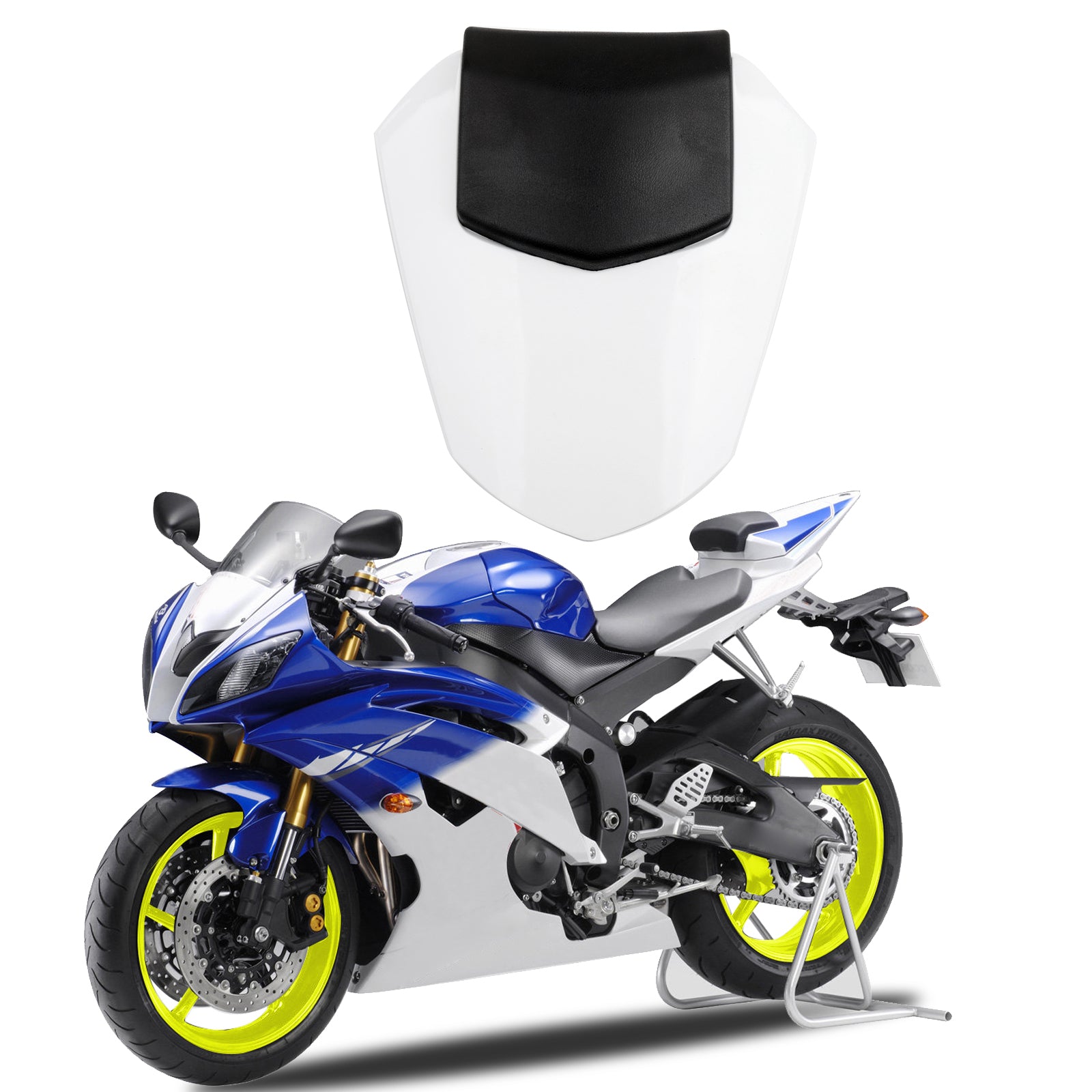 08-16 Yamaha R6 Rücksitzbezug