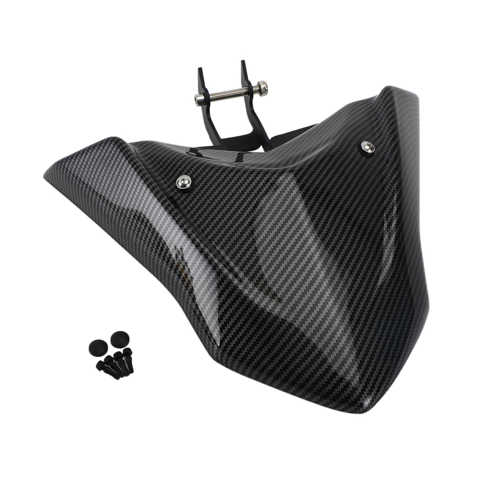 Estensione del becco del parafango anteriore in ABS in carbonio adatta per Yamaha Tenere 700 2019-2020 Generico