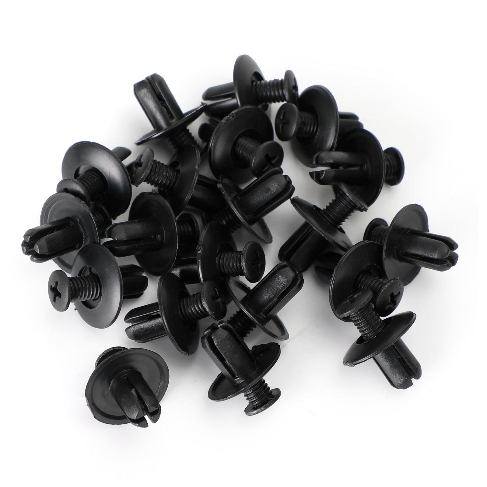 20x 8mm Fairing Clip Screw Rivets Panel Trim for Suzuki GSX, Burgman,