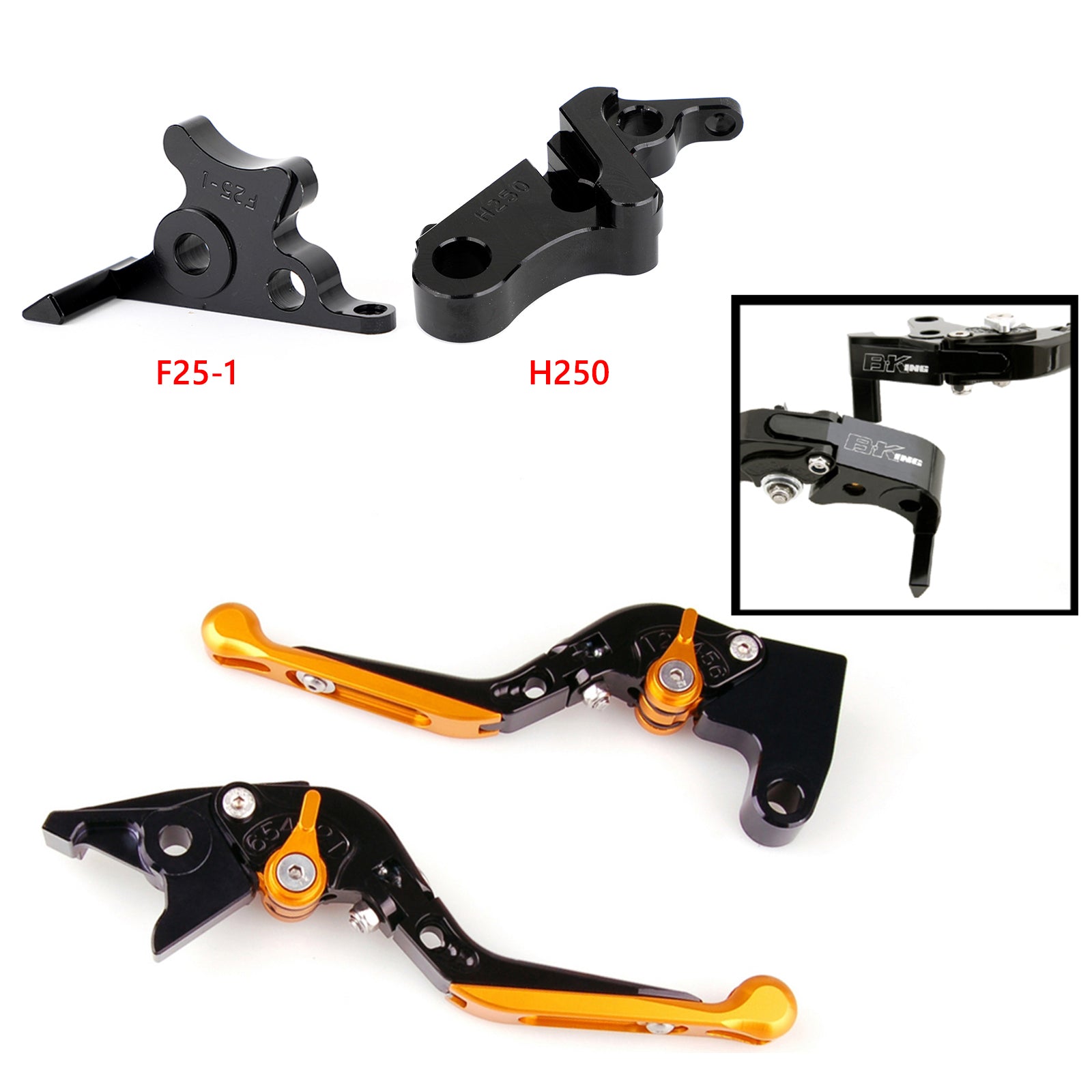 Adjustable Clutch Brake Lever for Honda CBR500R/CB500F 19-21 CBR300R 19-21 Generic