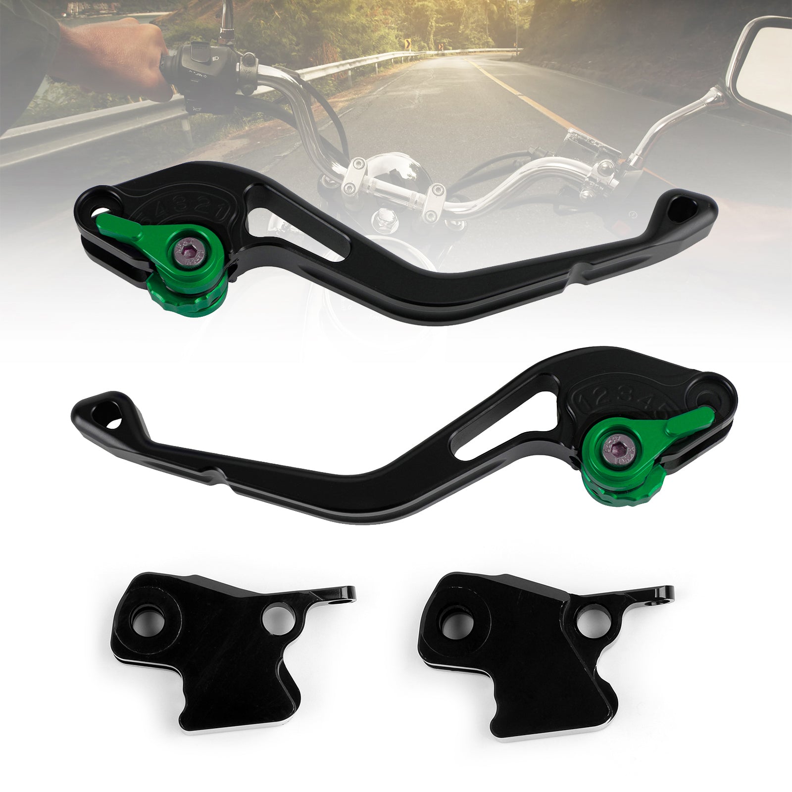 Nouveau levier de frein d'embrayage court adapté pour BMW K1200R R1200R R1200GS R1200ST HP2