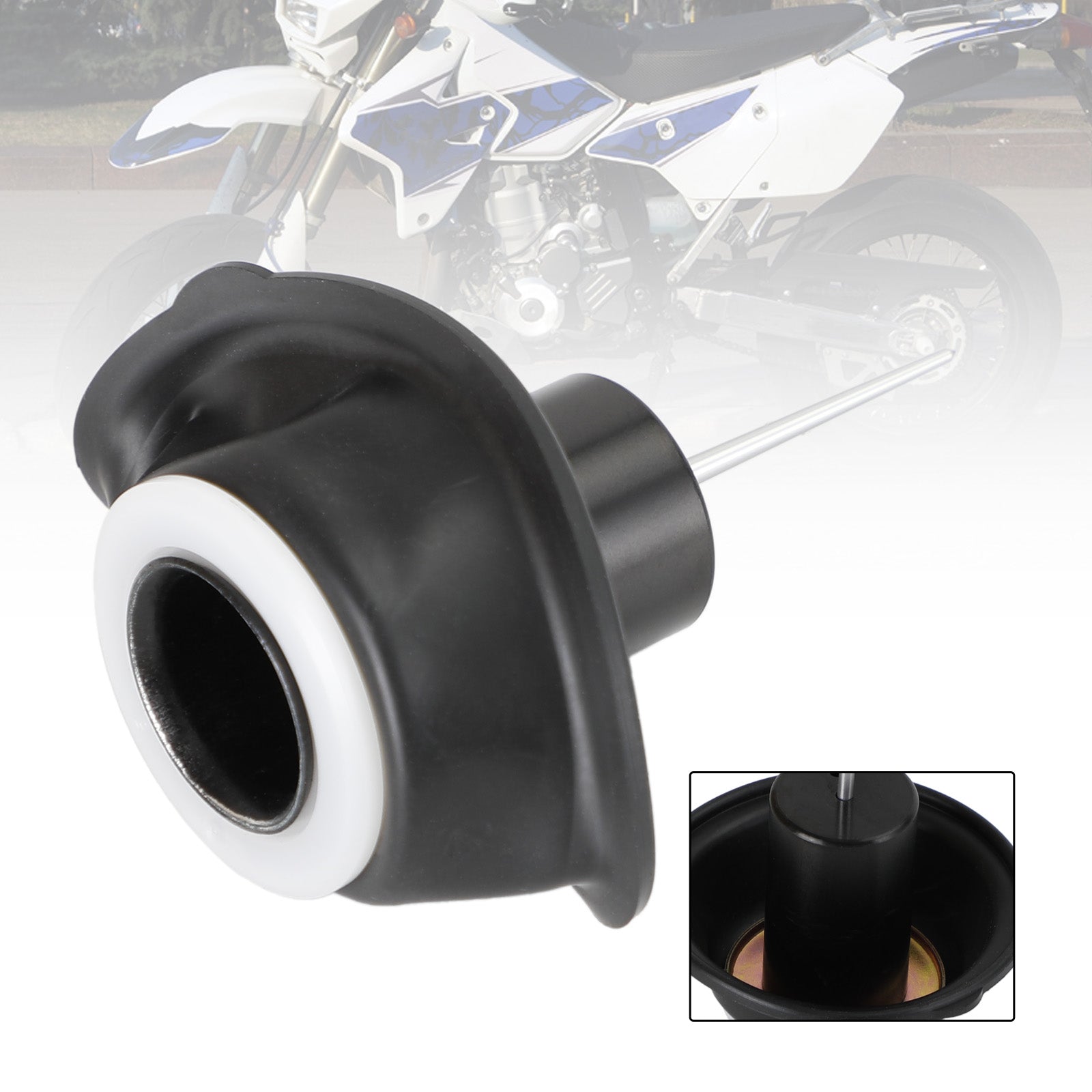 1x membrane de carburateur à membrane adaptée pour Suzuki GN 125 GS125 1994-2001 générique