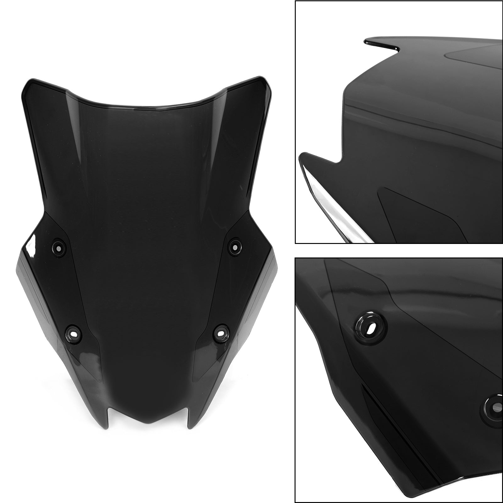 20-23 KAWASAKI Z1000SX Windshield Windscreen Wind Shield Protector Black