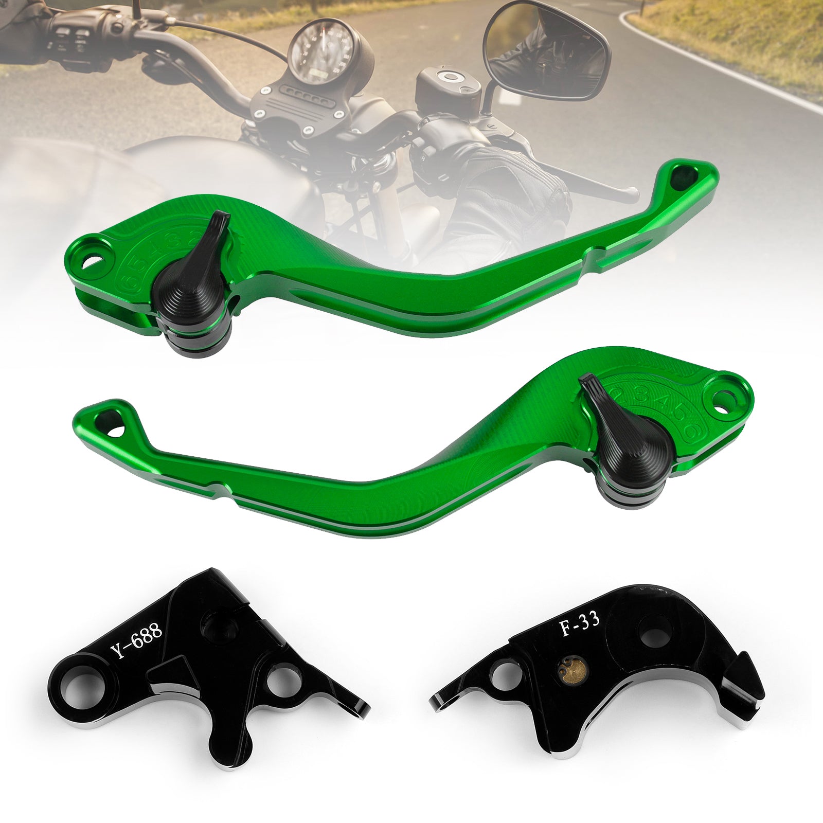 CNC Short Clutch Brake Lever fit for Honda CBR600RR 07-17 CBR1000RR 08-16