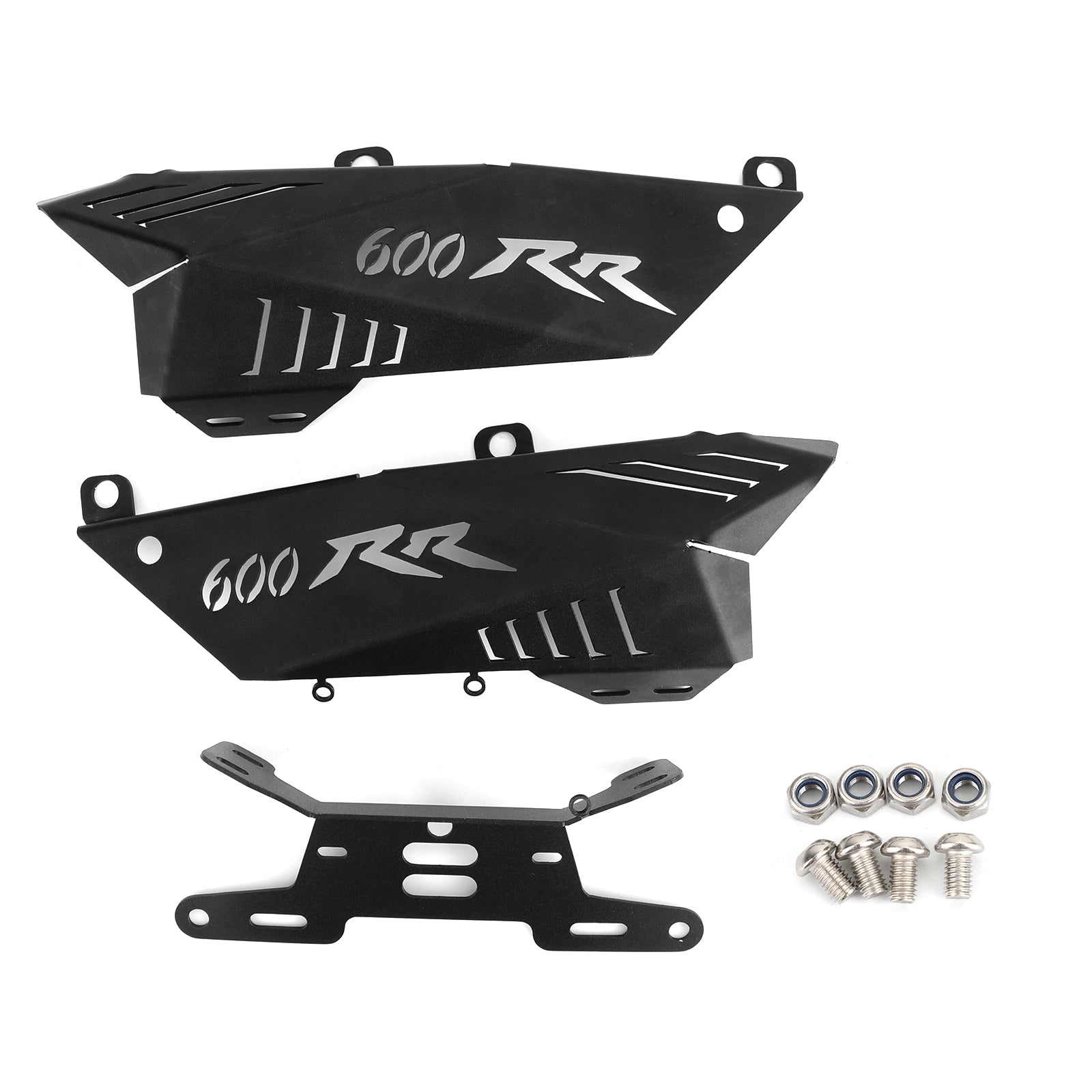 License Plate Bracket Holder Fit For HONDA CBR600RR 2007-2011 Black Generic