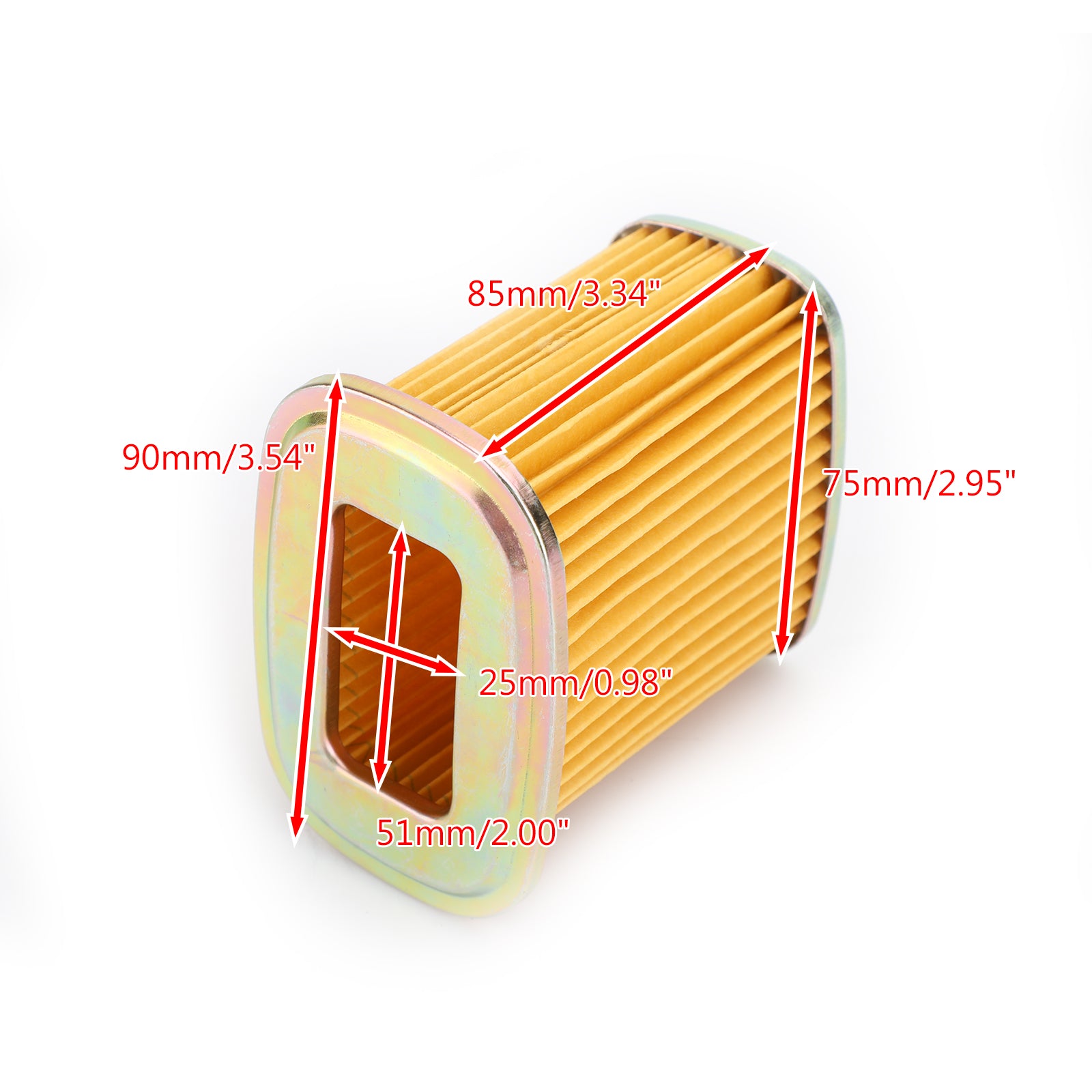 Ersatz des Luftfilter-Reinigungselements, passend für C50 C70 C90 CT90 CM91 CA100 CA102 CA105 1966–1993 