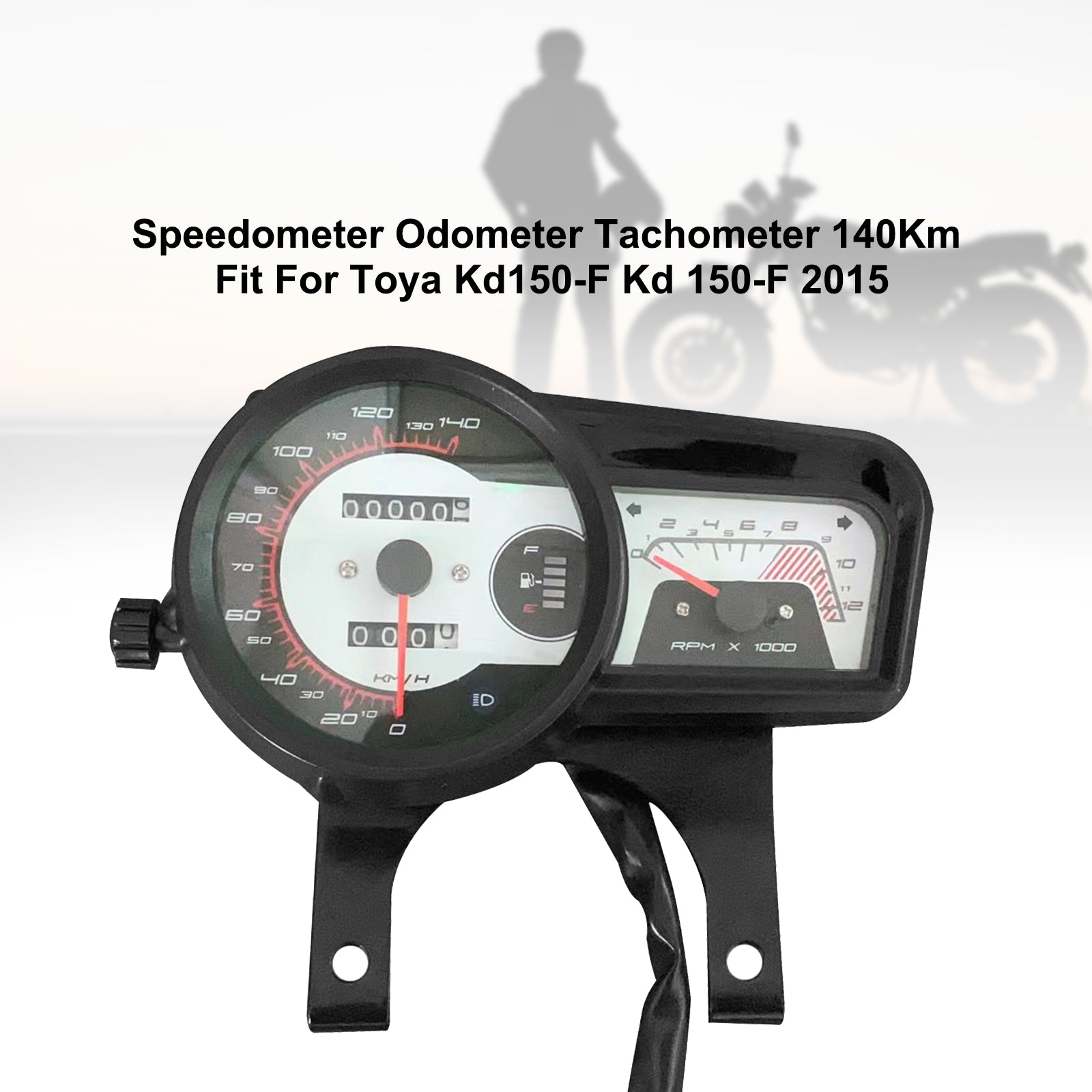 140Km Speedometer Gauge Tachometer Odometer Fits For Toya Kd150-F Kd 150-F 2015 Generic