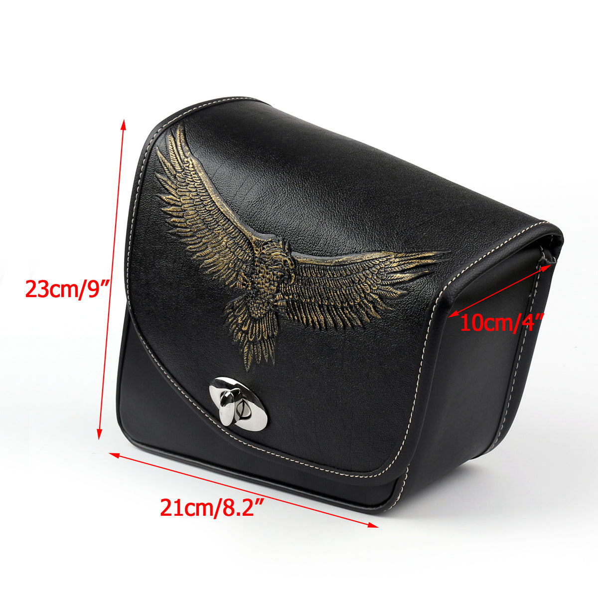 Leather Right side Saddlebag Saddle Bag For Sportster XL 883 XL 1200