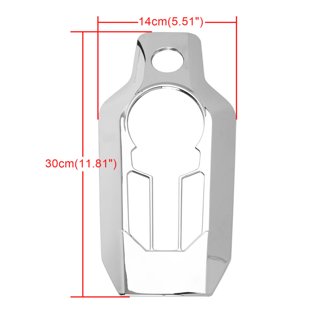 Copertura del pannello interruttori della console centrale cromata per Honda Goldwing GL1800 2018-2020 generico