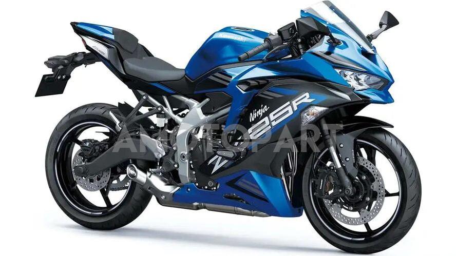 Amotopart 2019-2025 Kawasaki Ninja ZX25R ZX4R ZX4RR Fairing Kit Collection One