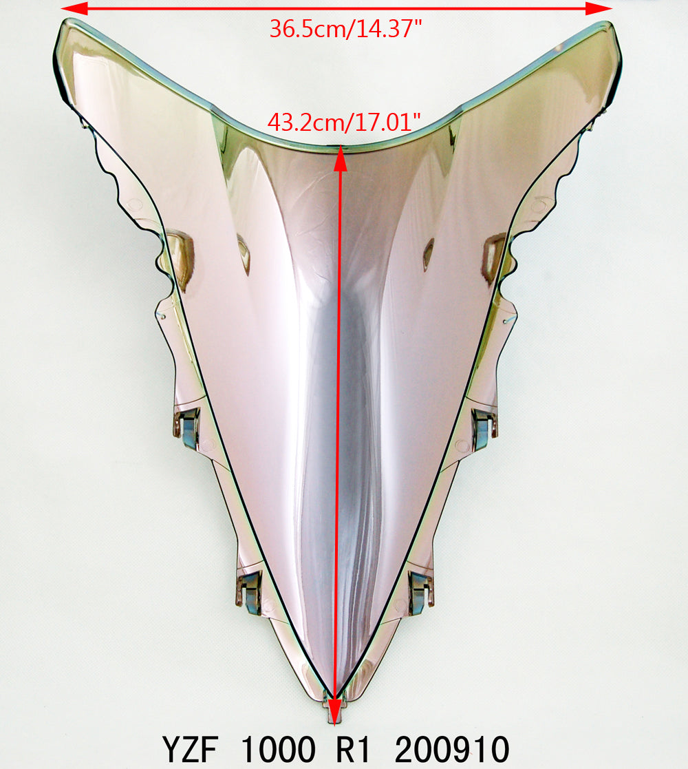 Windshield Windscreen Double Bubble For Yamaha YZFR1 2009-2014 YZF 1000 R1