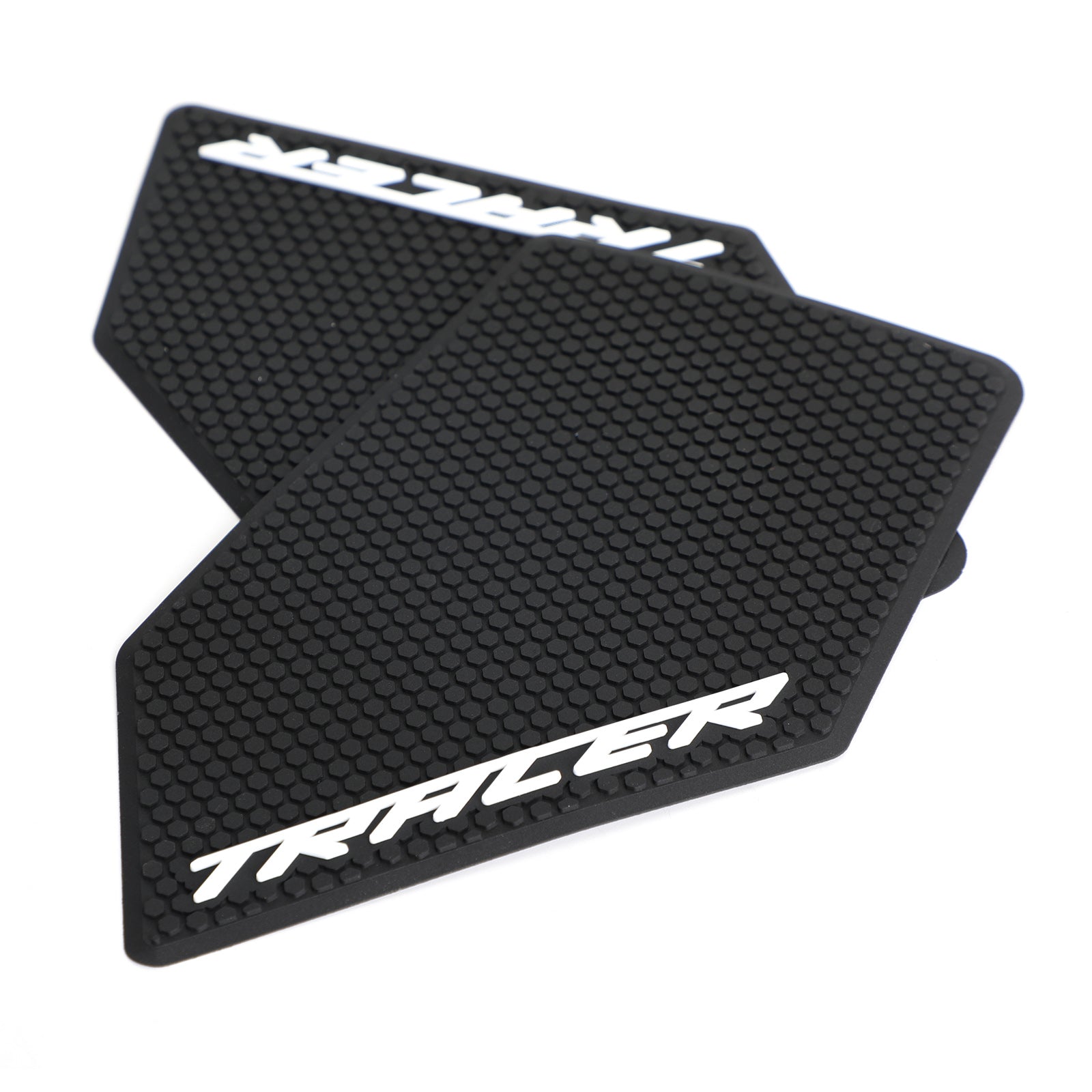 Side Grip Tank Pads Black For Yamaha Tracer 9 / GT RN70 2021 - 2022 2-Piece Kit Generic