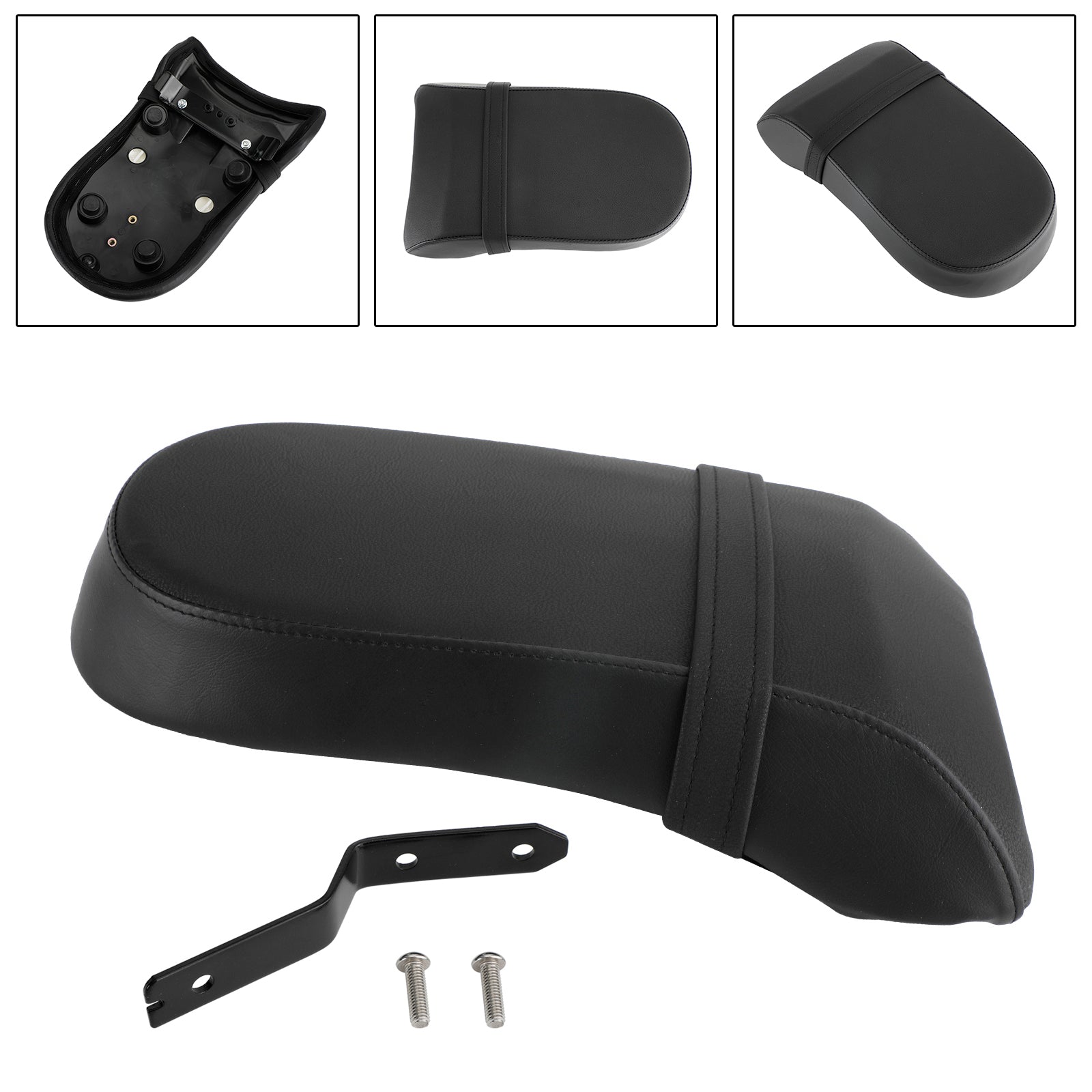 Rear Passenger Seat Pillion Saddle Flat Black For BMW R18 2021-2022 Classic