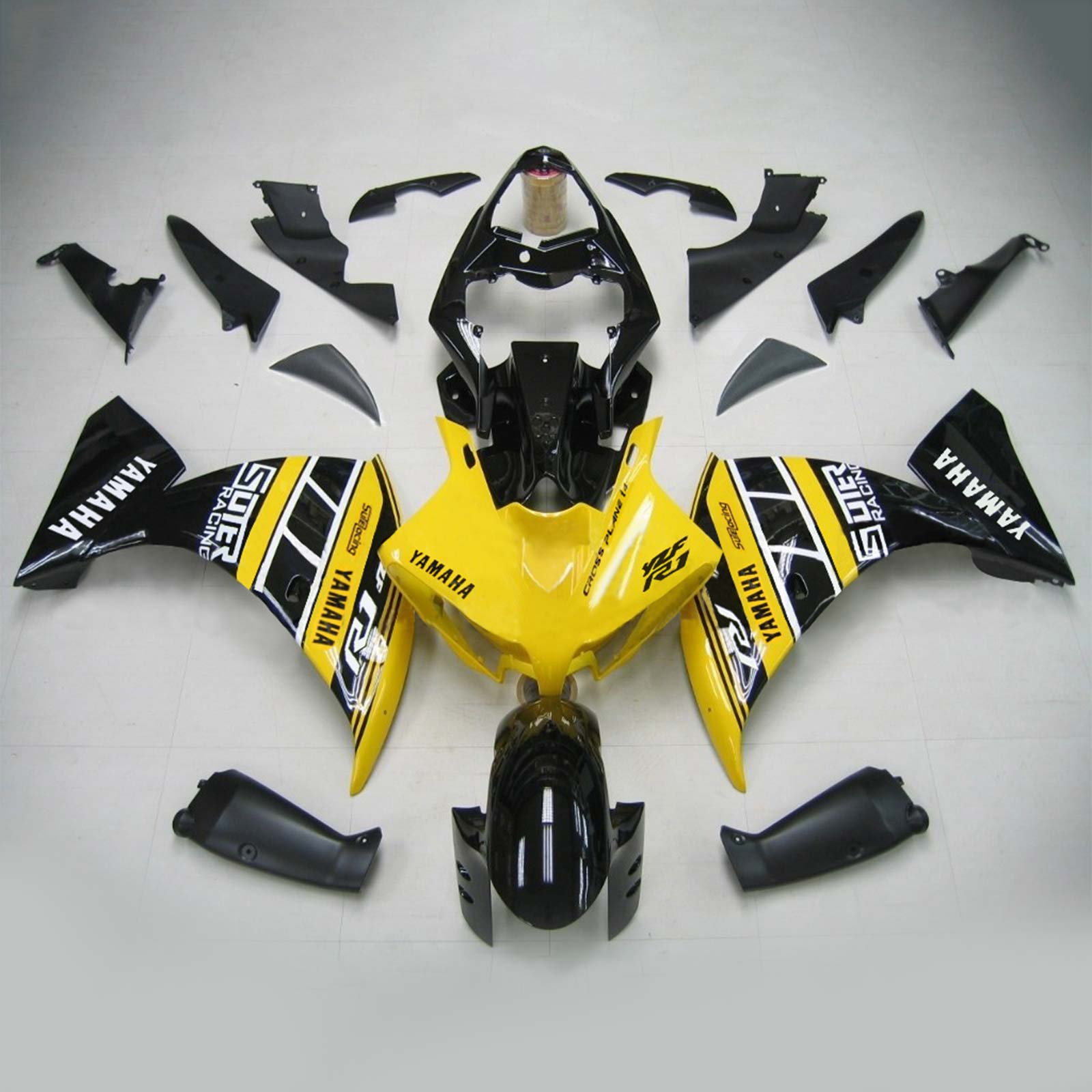 Injection Fairing Kit Bodywork Plastic ABS fit For Yamaha YZF 1000 R1 2009-2011