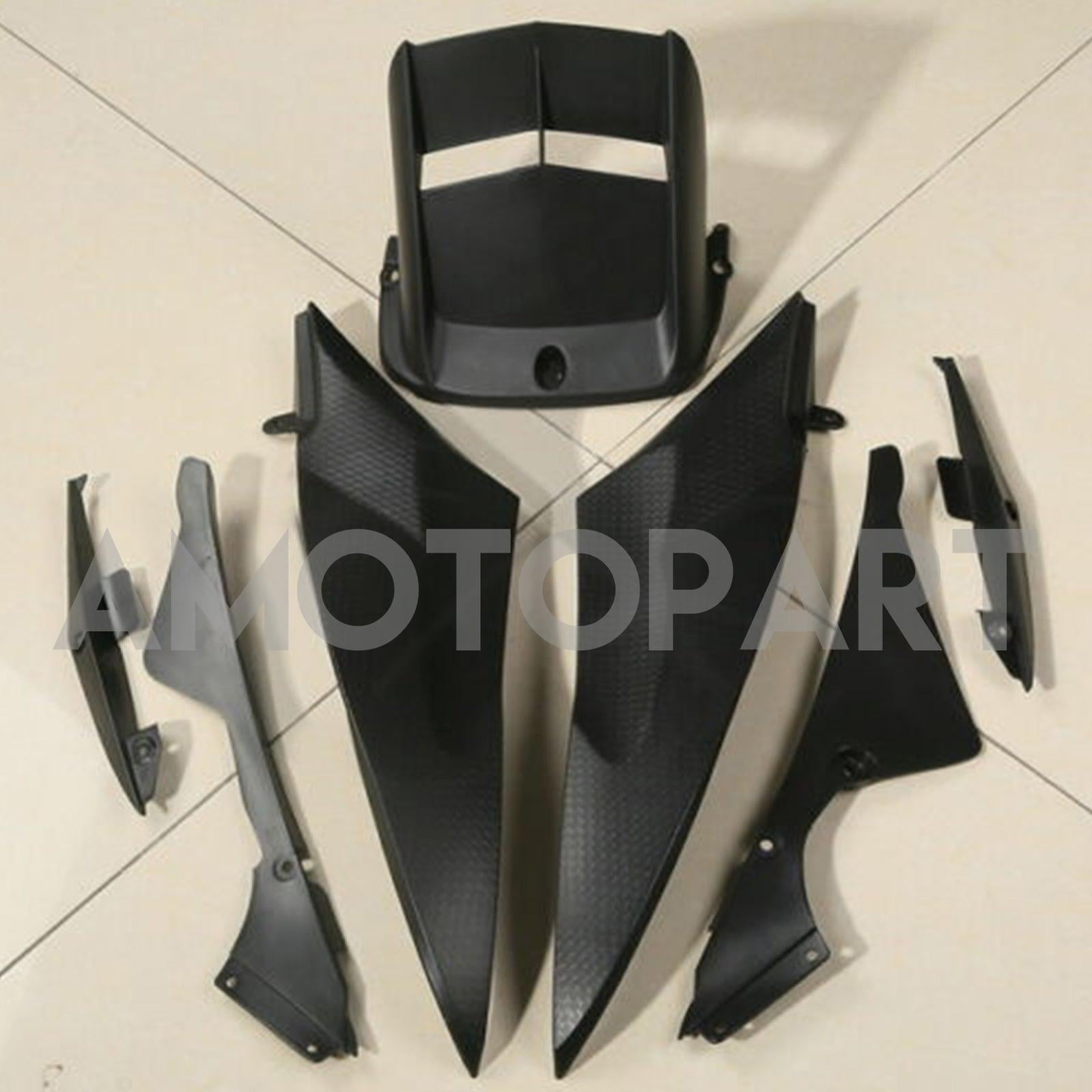 Amotopart 2006-2007 Yamaha YZF-R6 Rouge&Kit de carénage blanc