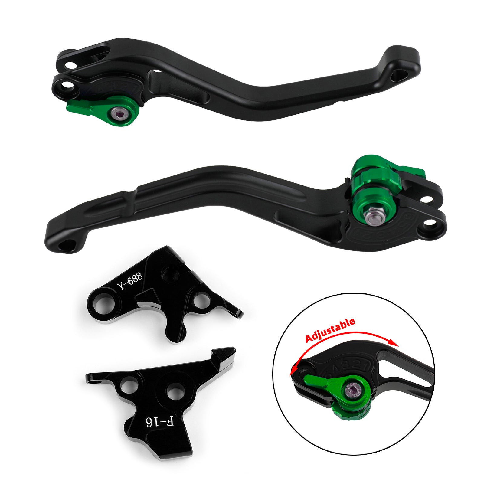 NEW Short Clutch Brake Lever fit for Yamaha FZ6 FAZER FZ6R XSR 700 900 ABS