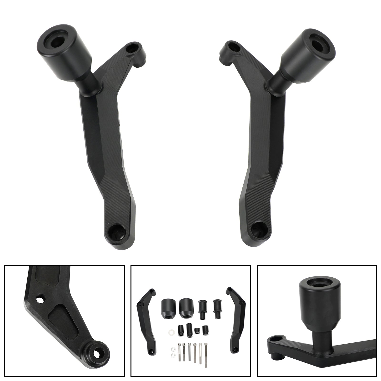 Aluminium-Rahmen-Crash-Slider-Schutz, passend für Ducati Monster 950 937 21–22