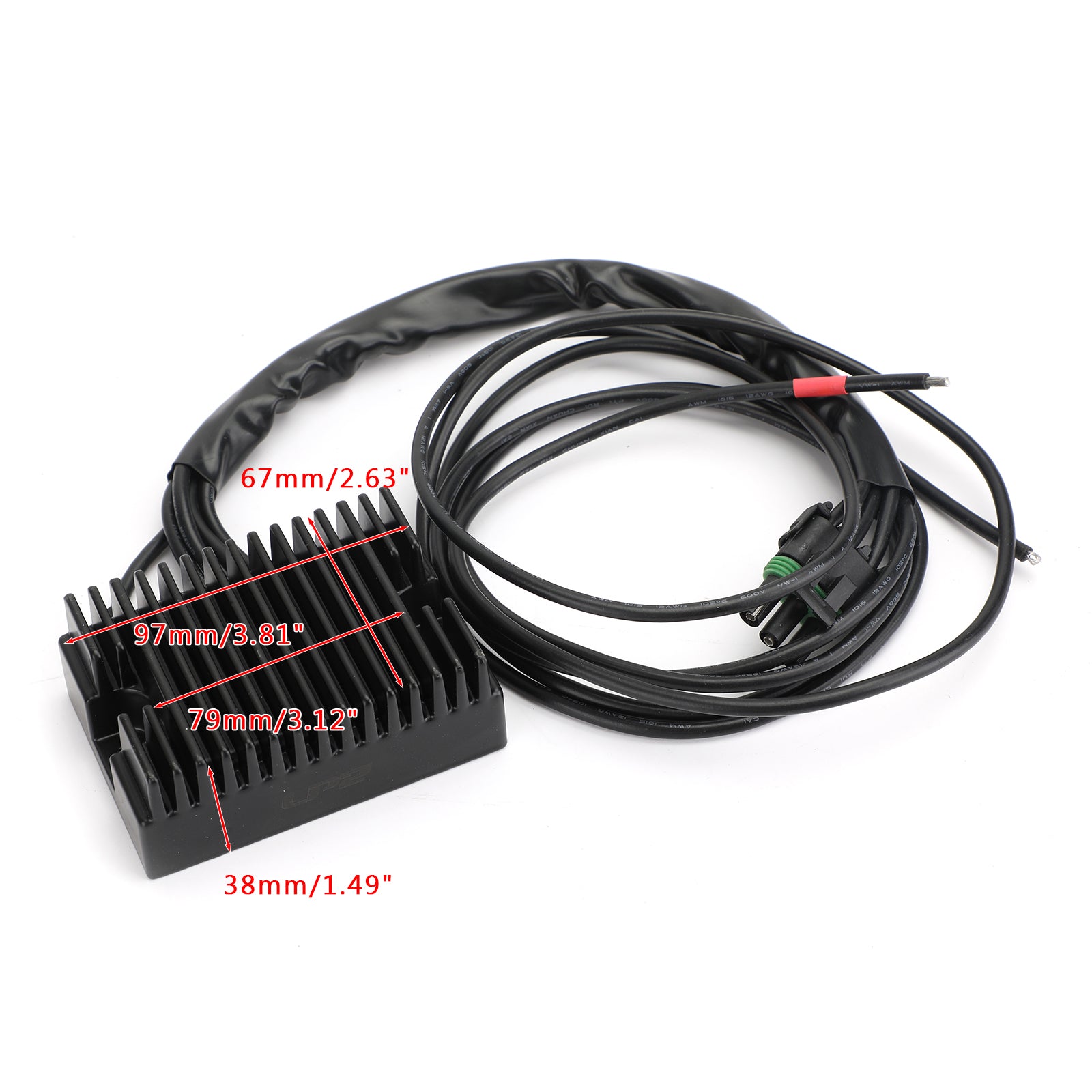 Régulateur redresseur de tension pour systèmes de charge triphasés Compu-Fire 40A 55402