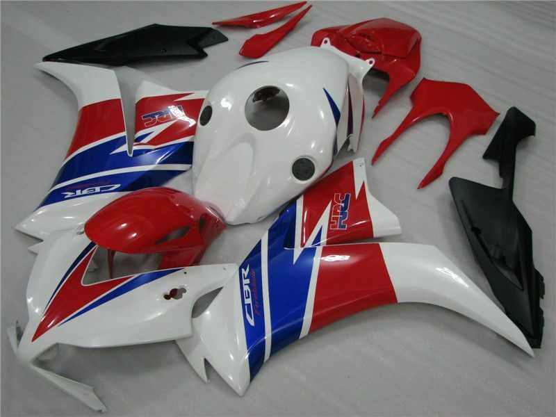 Amotopart 2012–2016 CBR1000RR Honda Verkleidungsset, Weiß, Rot