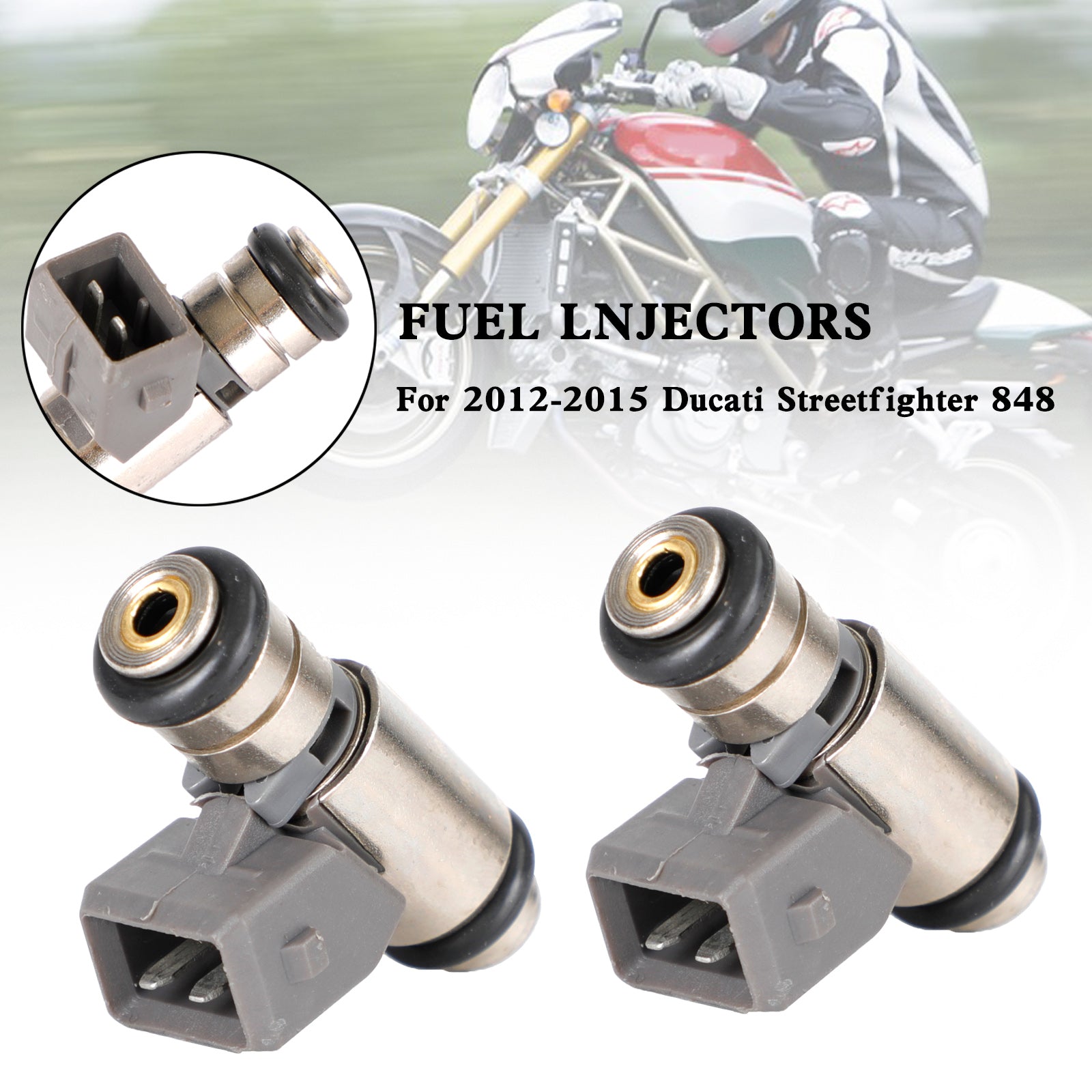 Injecteur de carburant 8000A5495 IWP156, 2 pièces, pour MV AGUSTA BRUTALE 910R 910S 2006 – 2011 générique