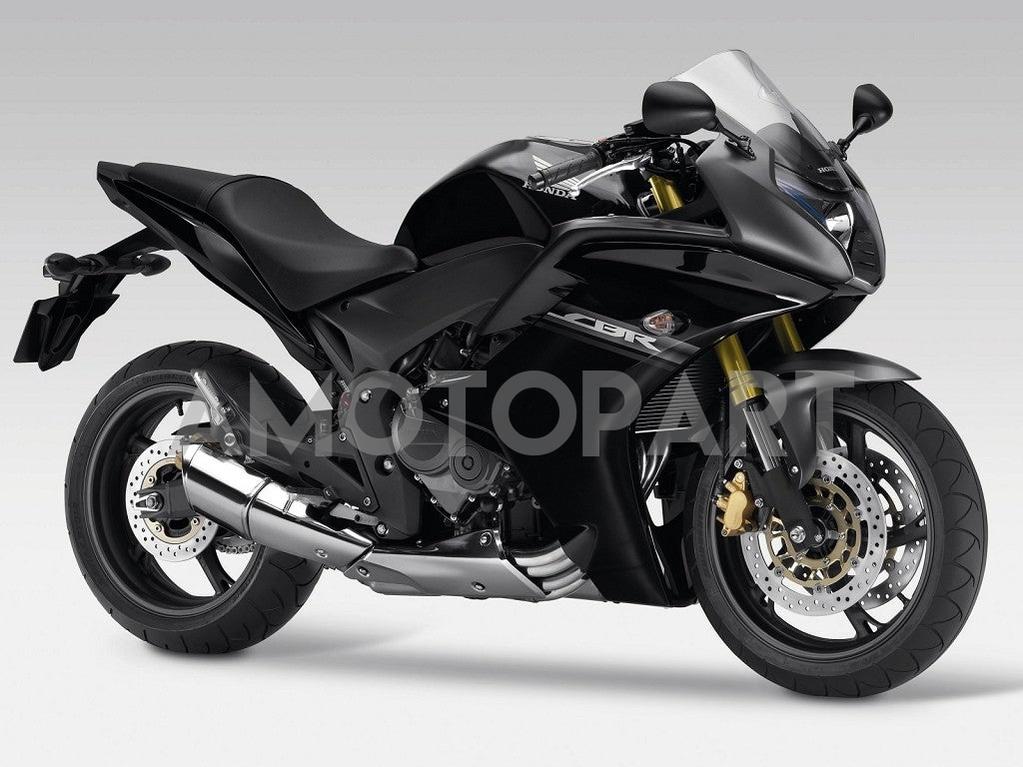 Amotopart 2011-2013 ホンダ CBR600F フェアリング ブラック Style2 キット