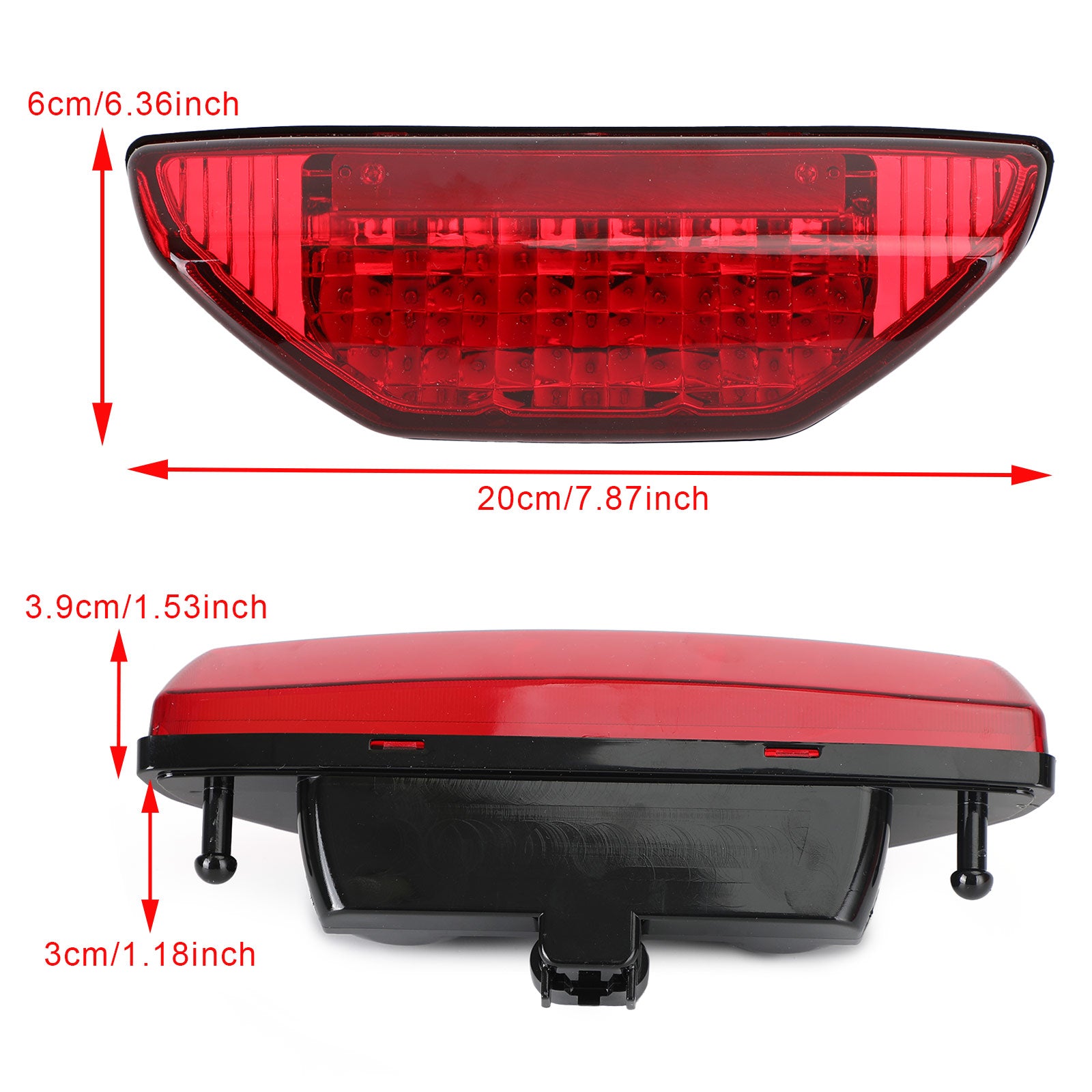 Tail Light Braking Lamp for Honda TRX 250 300 400EX TRX400X 500 700 Generic