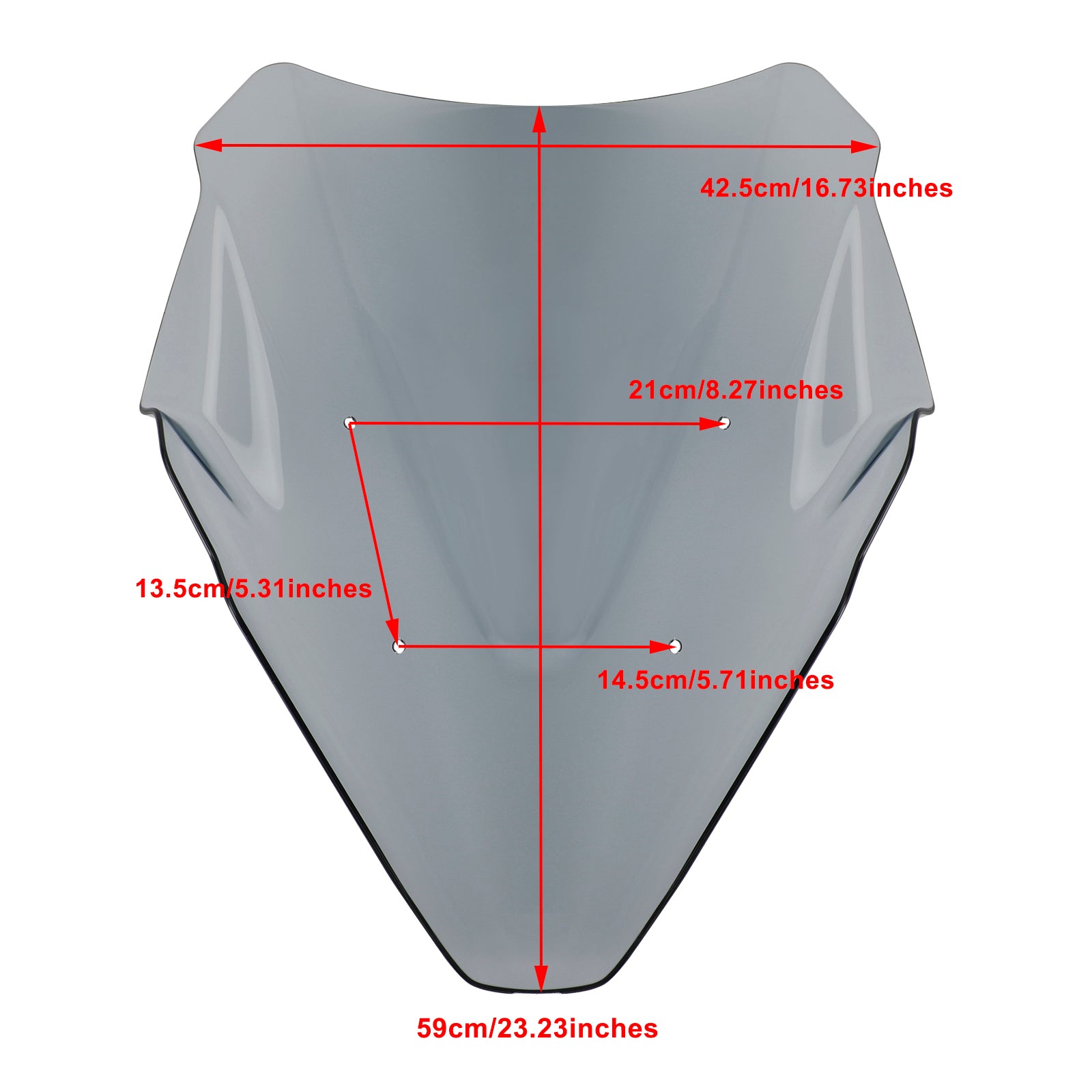 Pare-brise de moto ABS adapté à HONDA Forza NSS750 2021 – 2022 générique