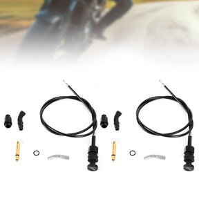 2x Carburetor Choke Cable Plunger Kit fit for Honda Rancher TRX350 FM TM 00-06 Generic